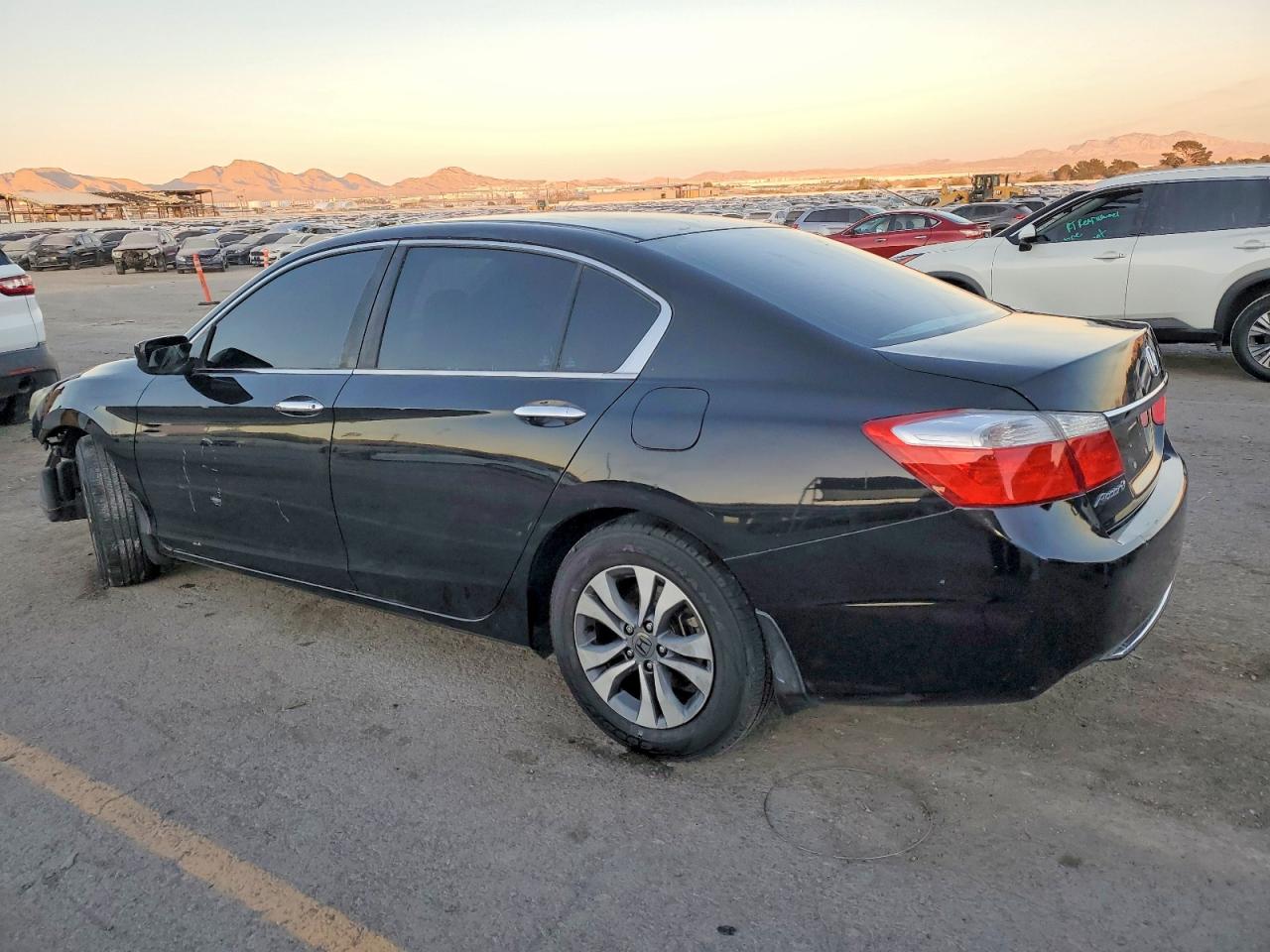 2015 Honda Accord Lx Black vin: 1HGCR2F37FA131348
