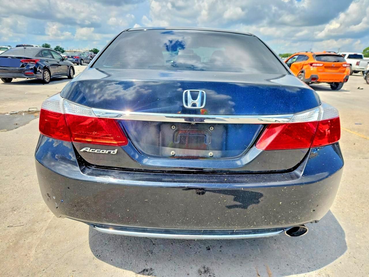 2015 Honda Accord Lx Black vin: 1HGCR2F37FA146576