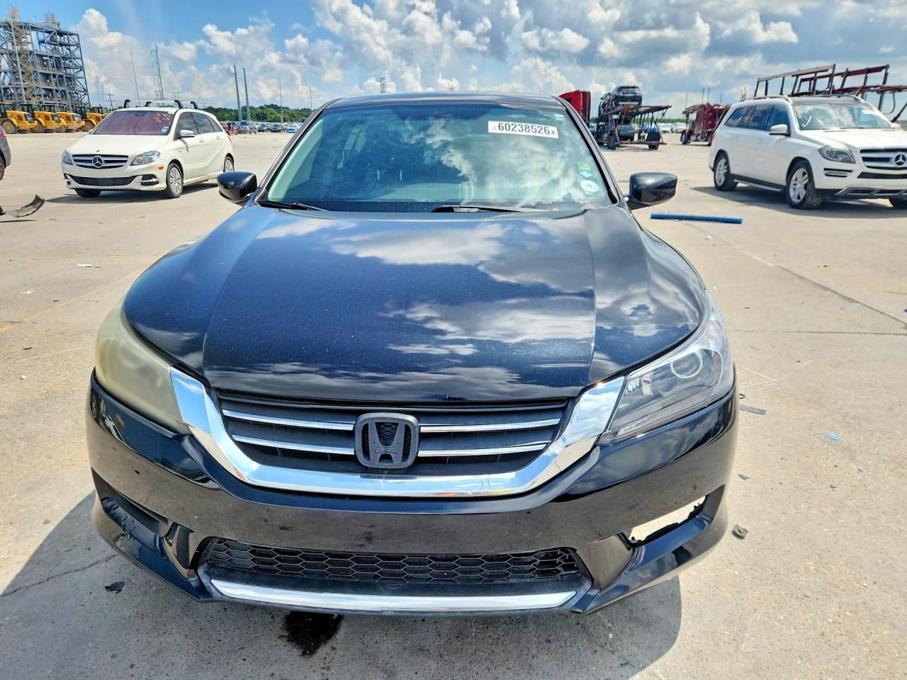 2015 Honda Accord Lx Black vin: 1HGCR2F37FA146576
