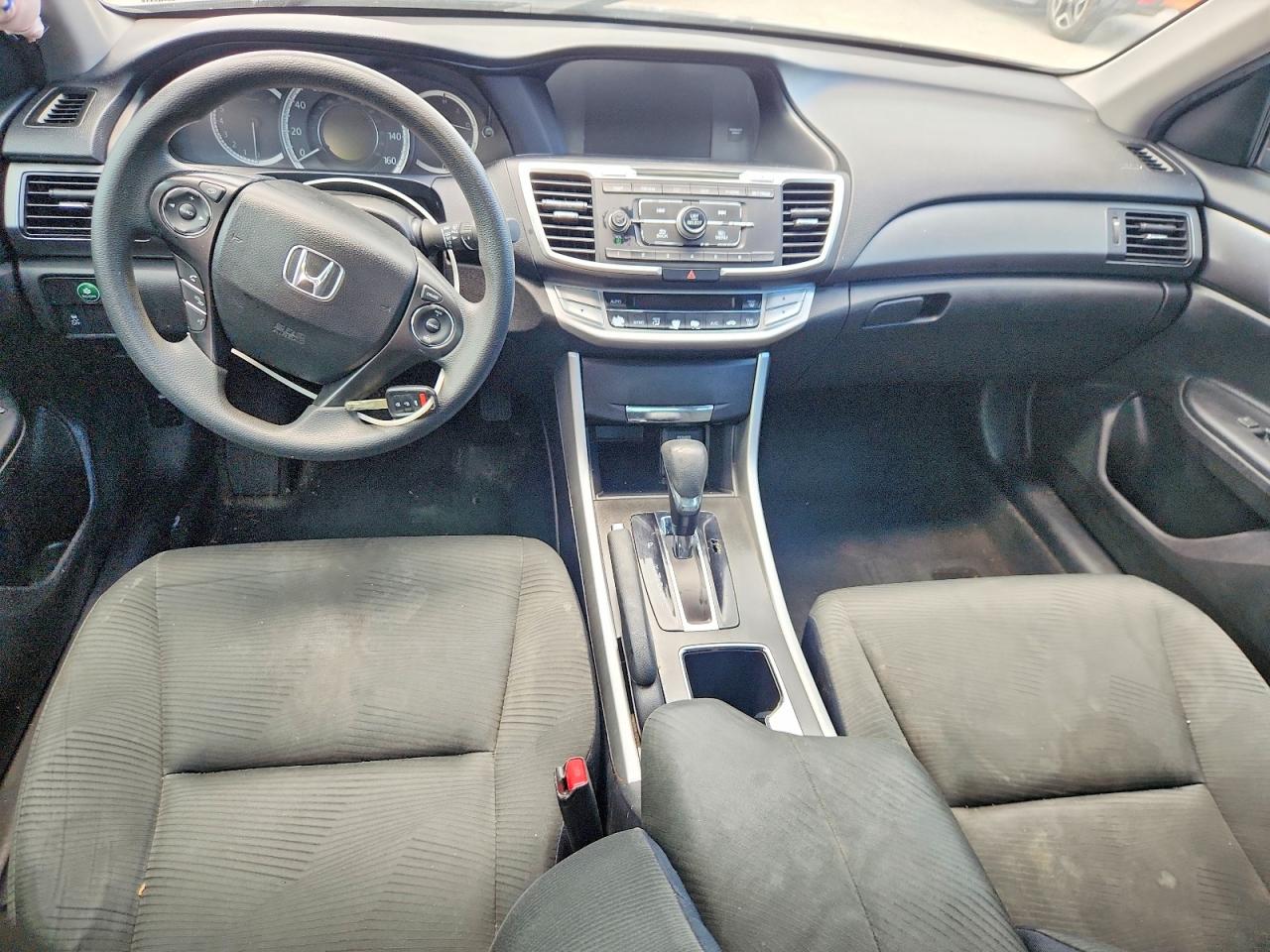 2015 Honda Accord Lx Black vin: 1HGCR2F37FA146576