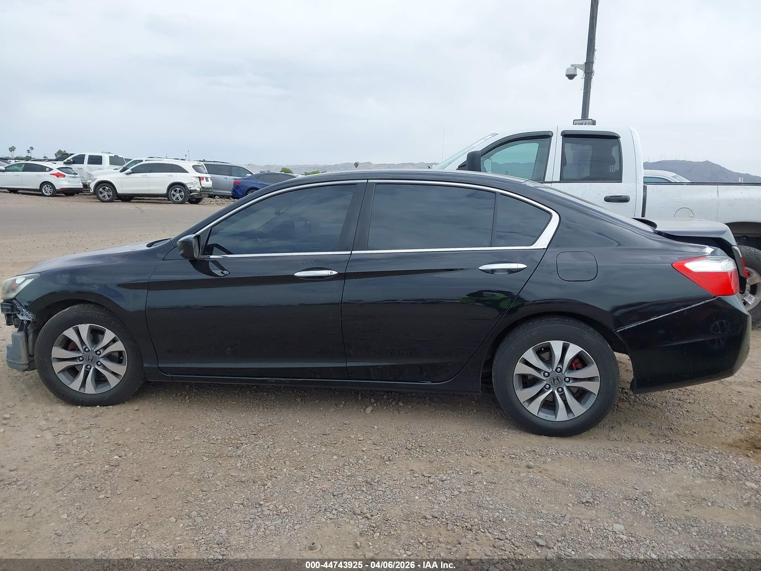 2015 Honda Accord Lx Black vin: 1HGCR2F37FA156203