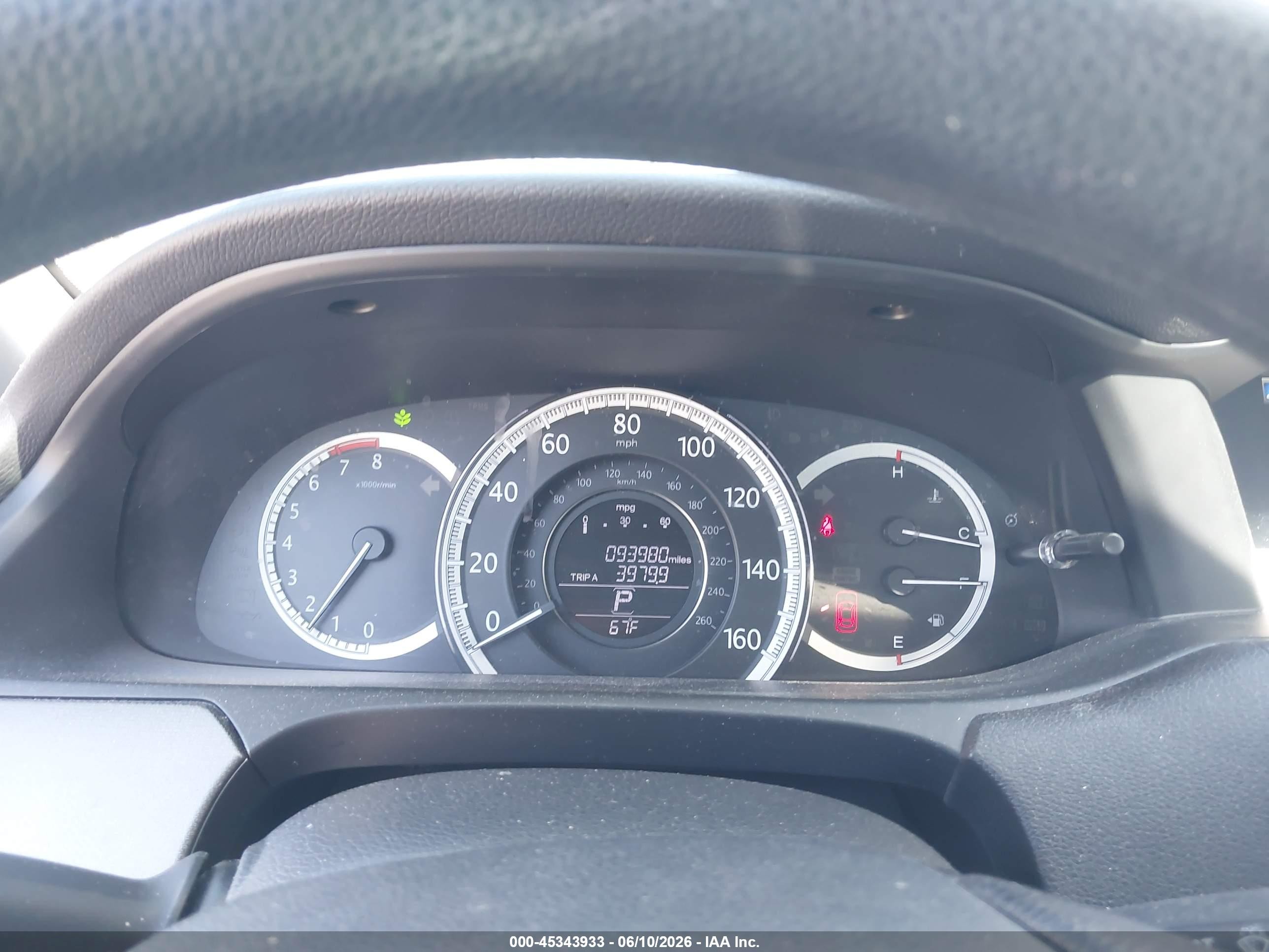 2015 Honda Accord Lx Gray vin: 1HGCR2F37FA157562