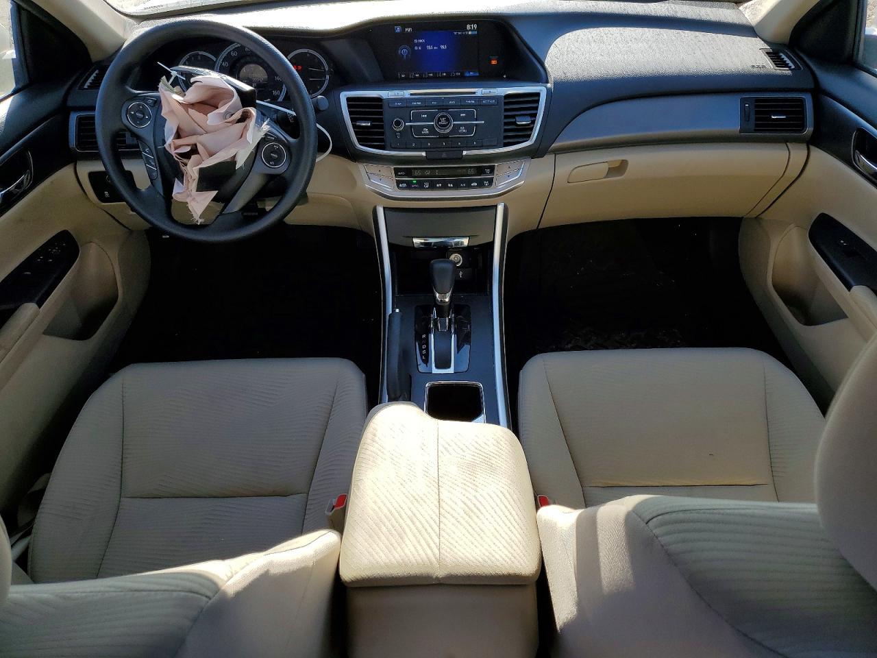 2015 Honda Accord Lx Tan vin: 1HGCR2F37FA205027