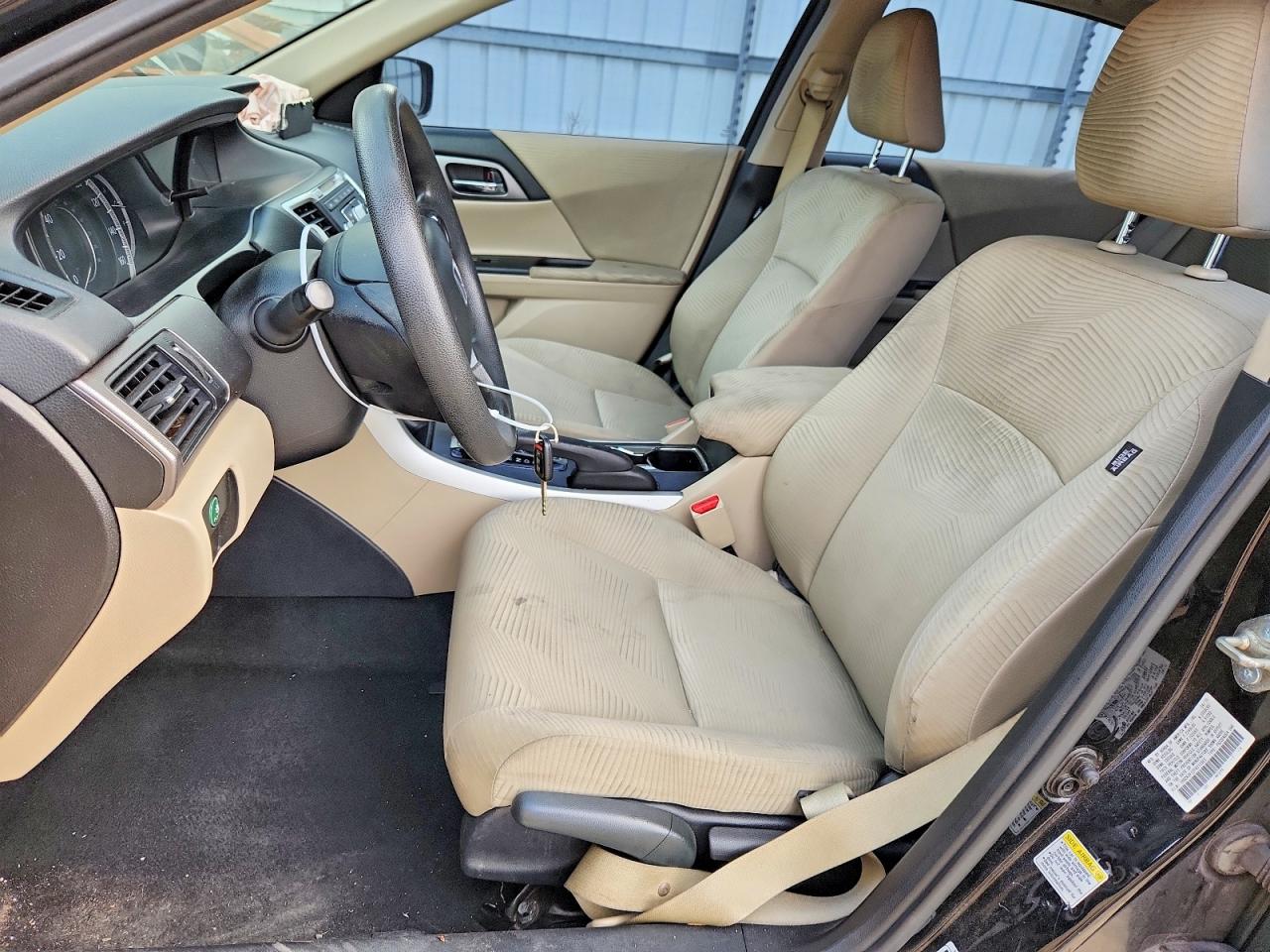 2015 Honda Accord Lx Black vin: 1HGCR2F37FA212902
