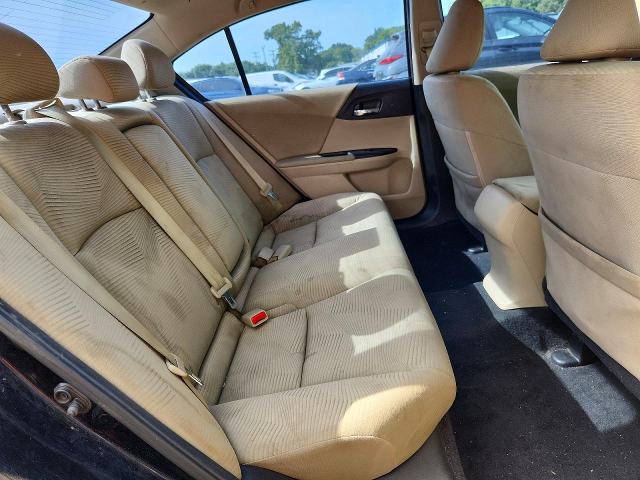 2015 Honda Accord Lx Black vin: 1HGCR2F37FA212902