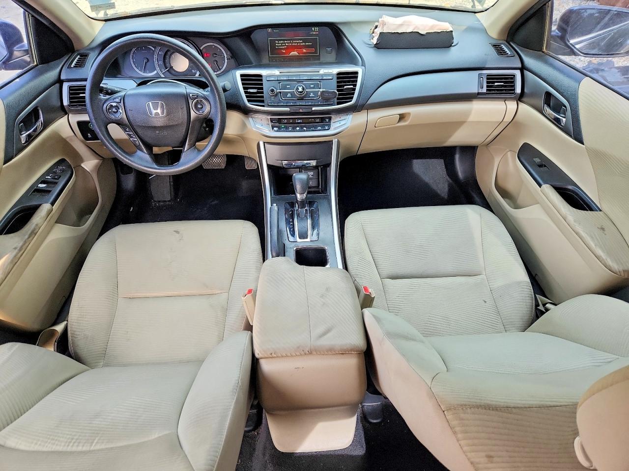 2015 Honda Accord Lx Black vin: 1HGCR2F37FA212902