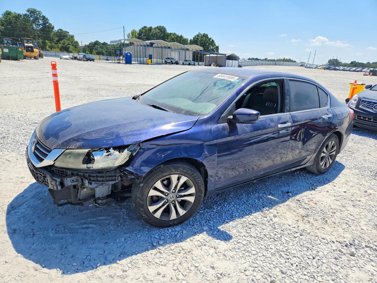 2015 Honda Accord Lx Синий vin: 1HGCR2F37FA215640
