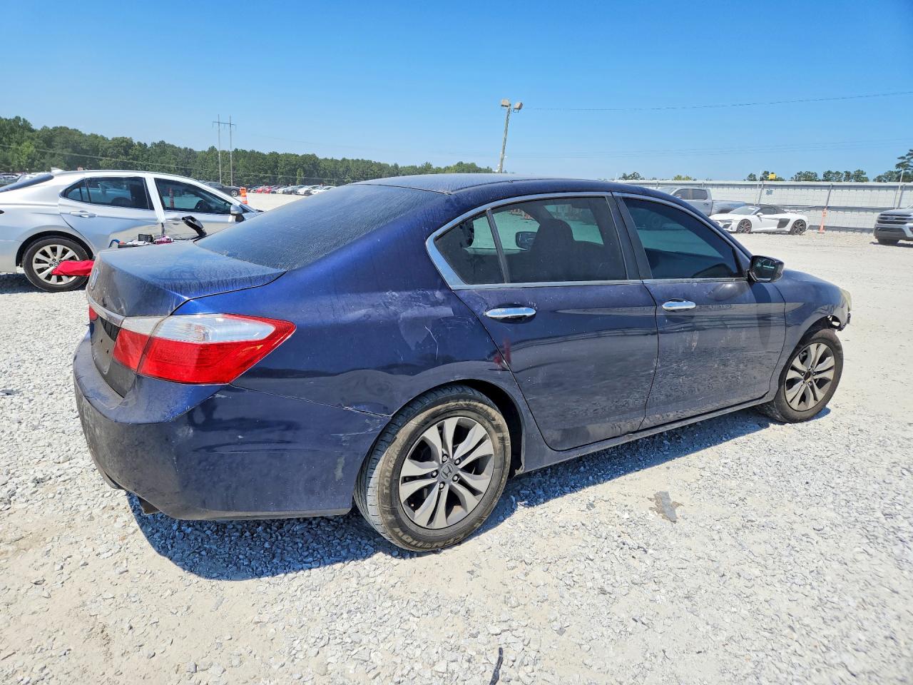 2015 Honda Accord Lx Синий vin: 1HGCR2F37FA215640
