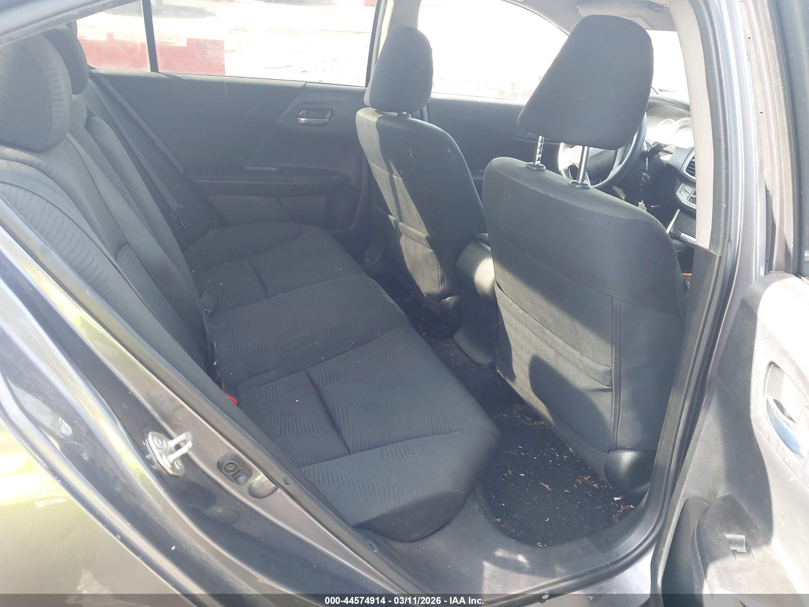 2015 Honda Accord Lx Серый vin: 1HGCR2F37FA227061