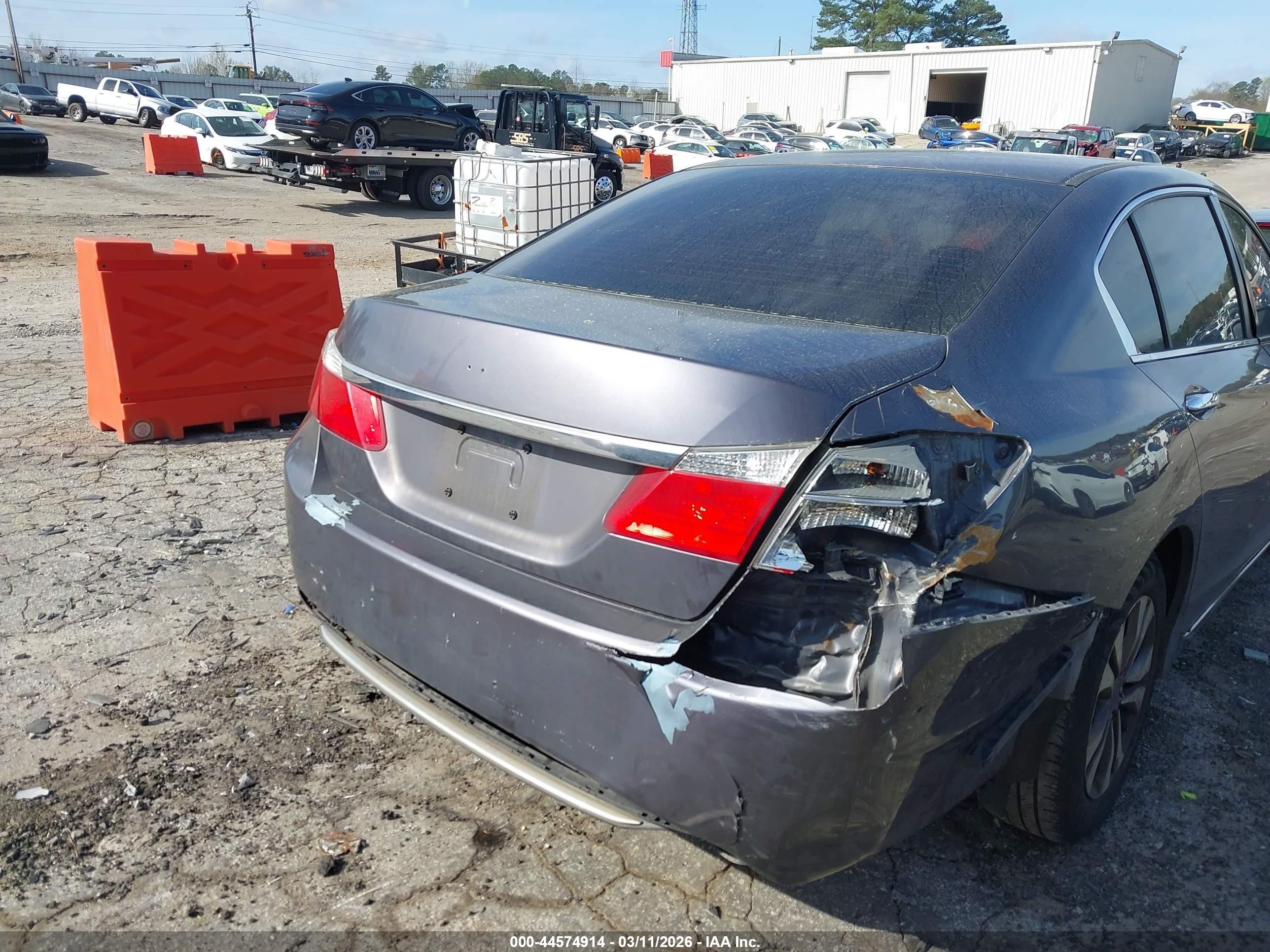 2015 Honda Accord Lx Серый vin: 1HGCR2F37FA227061