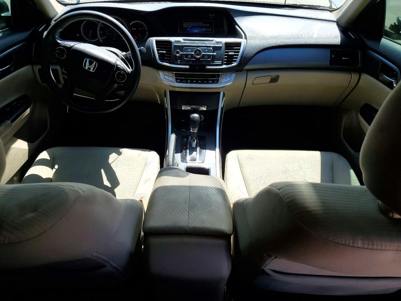 2015 Honda Accord Lx White vin: 1HGCR2F37FA230154