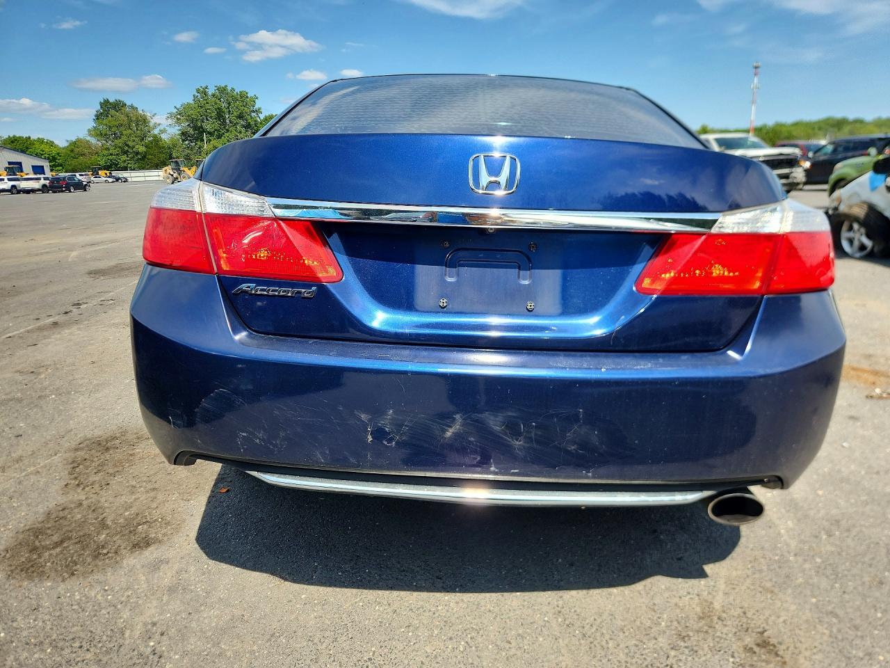 2015 Honda Accord Lx Синий vin: 1HGCR2F37FA238352