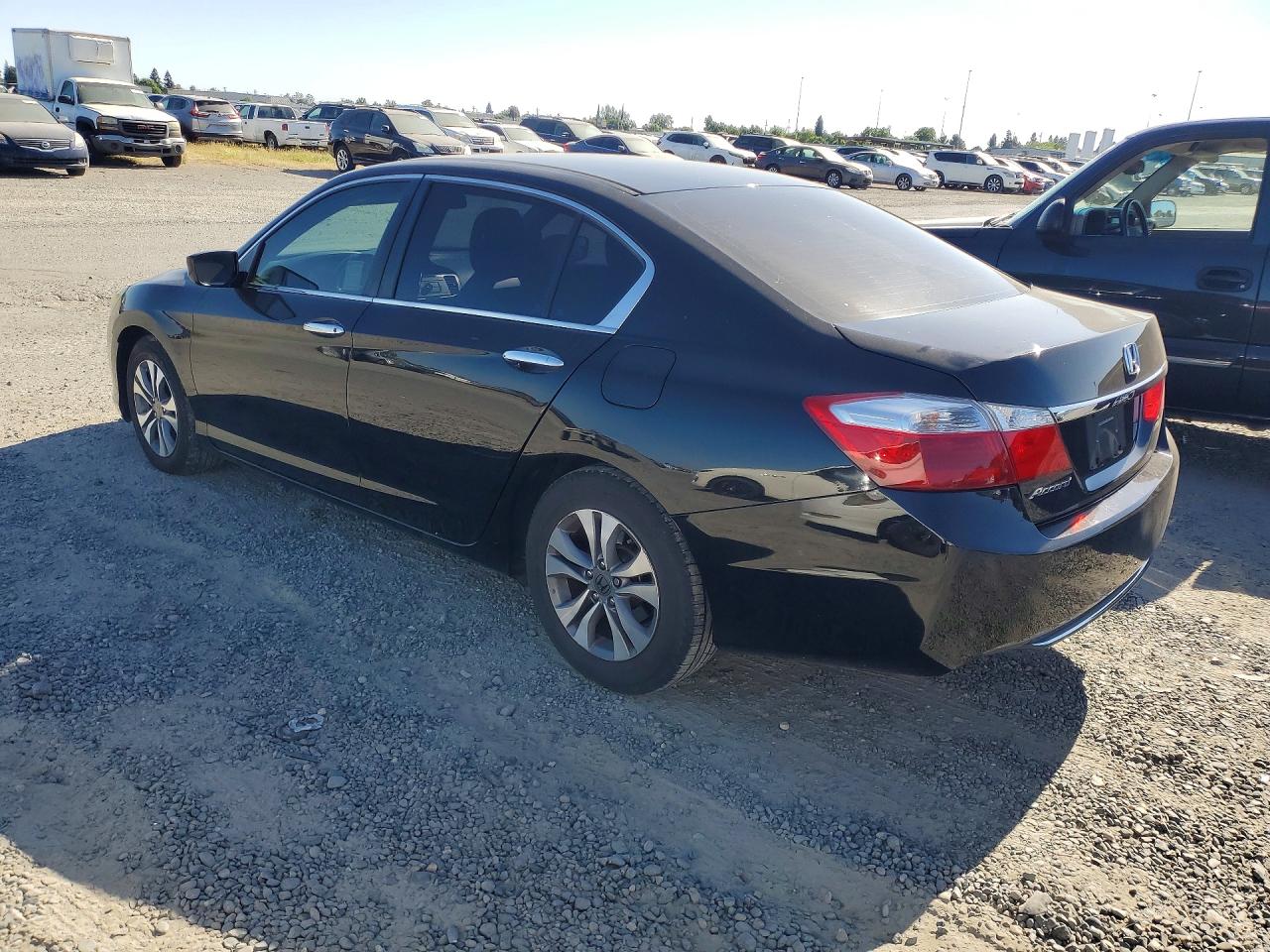 2015 Honda Accord Lx Black vin: 1HGCR2F37FA250047