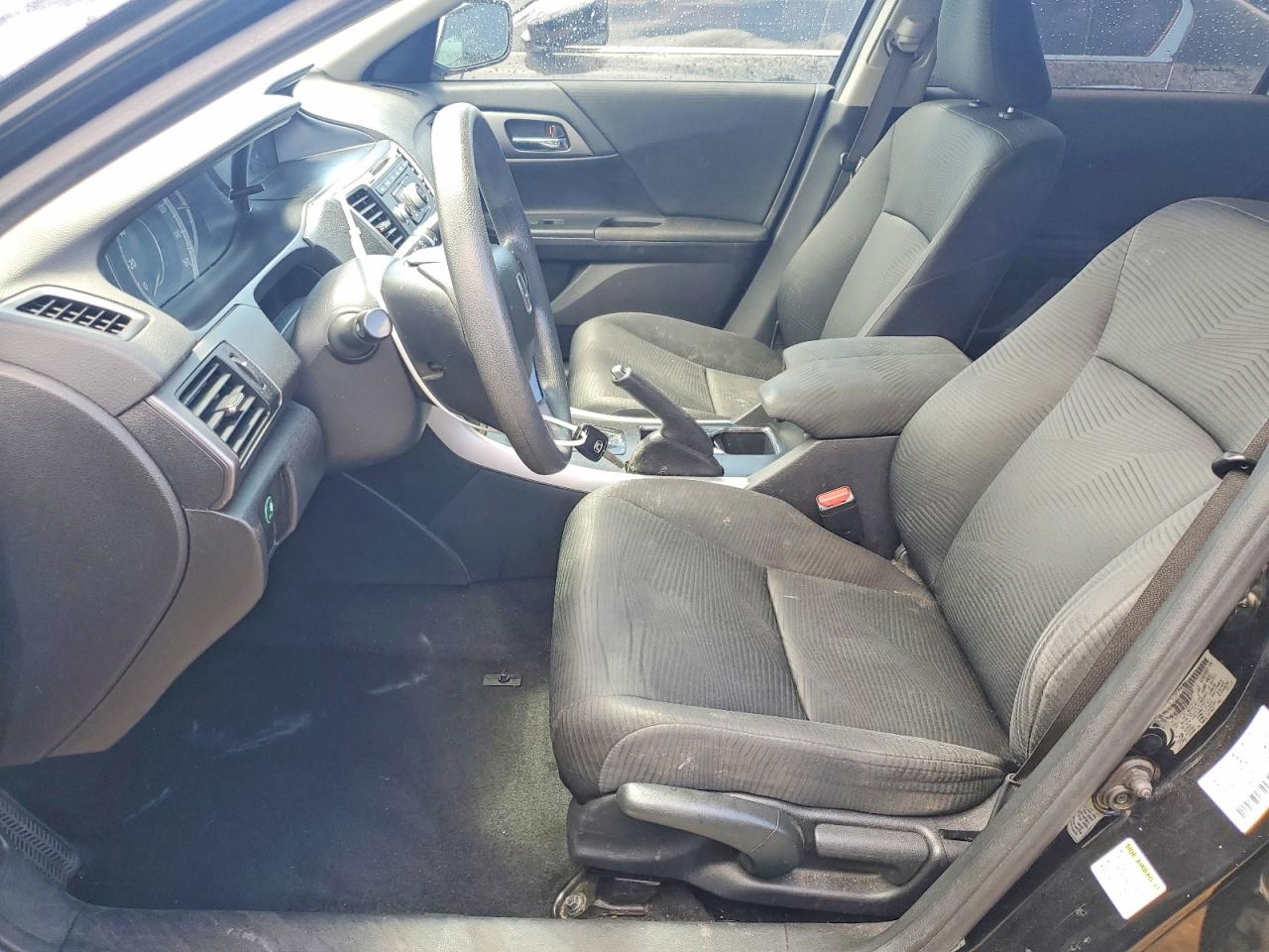 2015 Honda Accord Lx Black vin: 1HGCR2F37FA250047