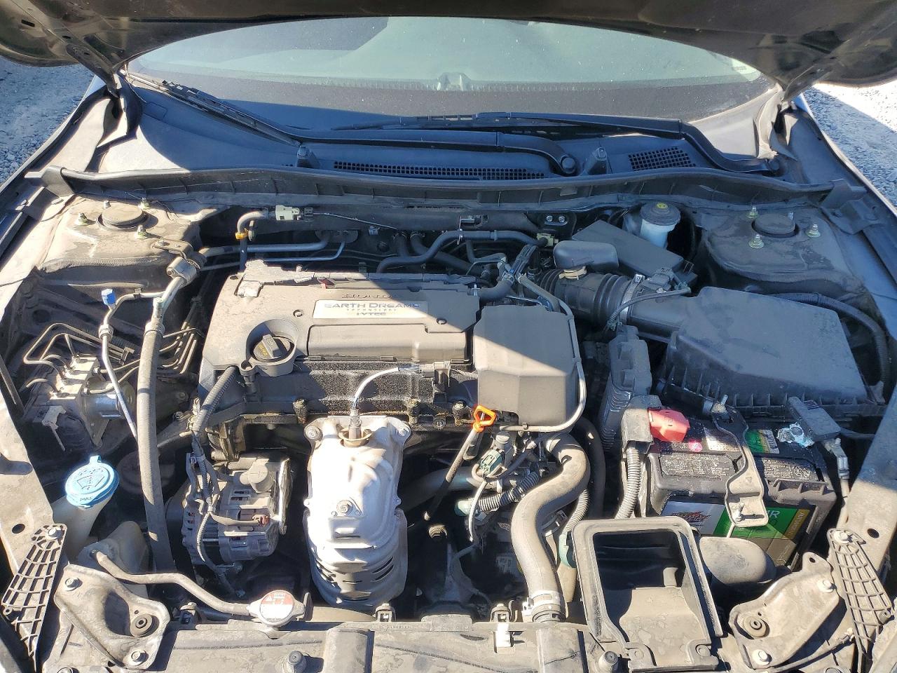 2015 Honda Accord Lx Black vin: 1HGCR2F37FA250047