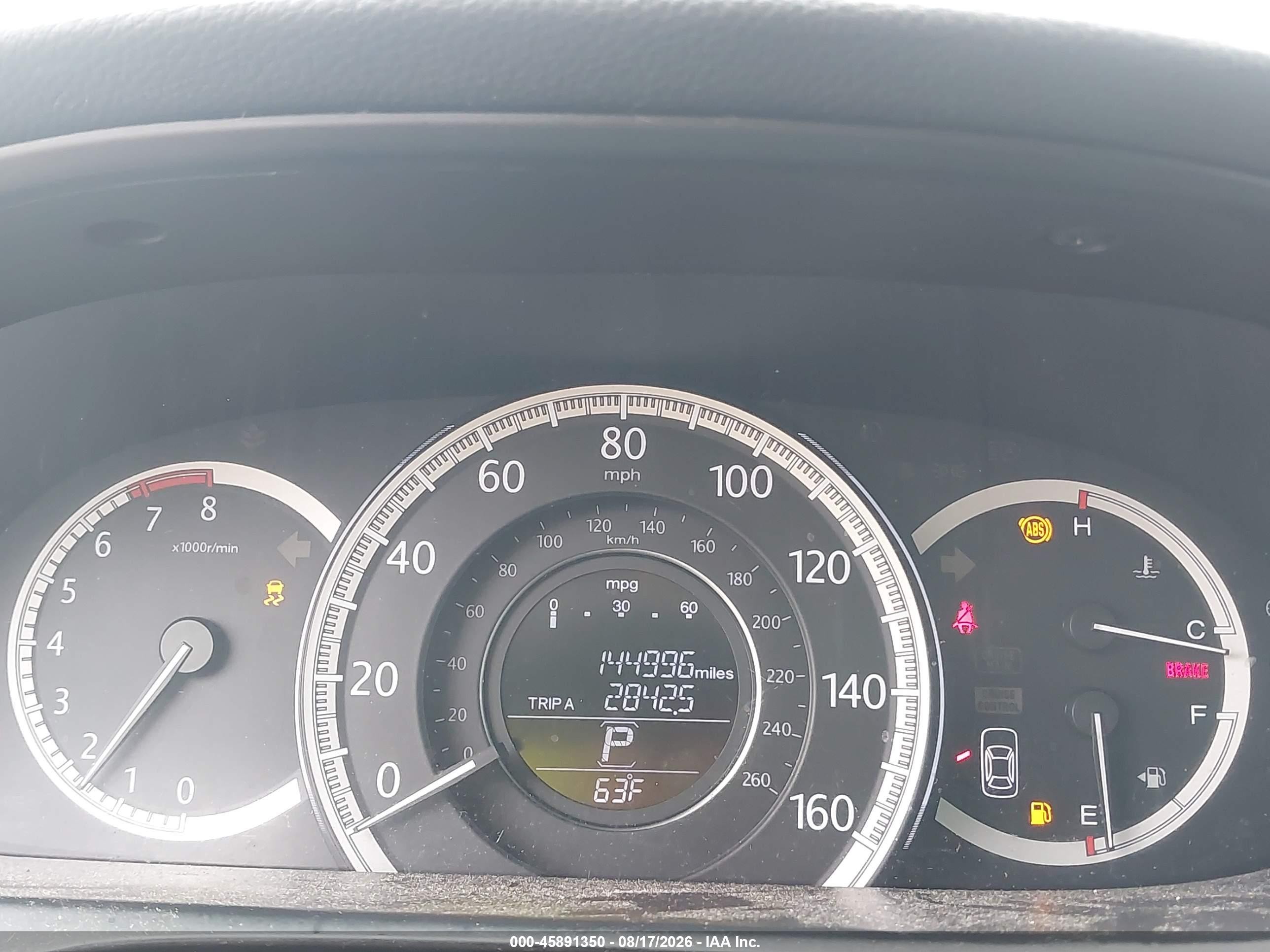 2015 Honda Accord Lx Black vin: 1HGCR2F37FA253398