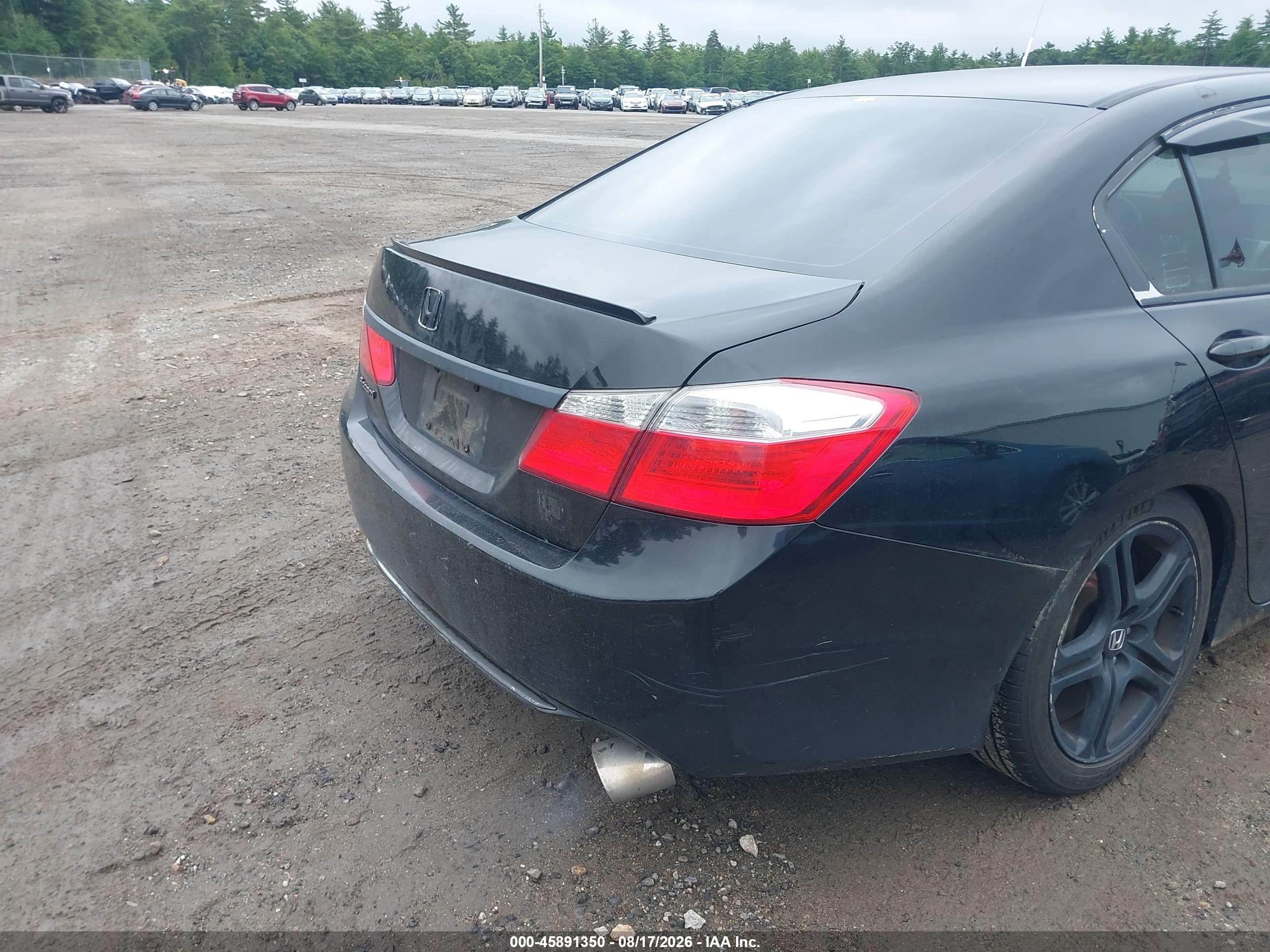 2015 Honda Accord Lx Black vin: 1HGCR2F37FA253398