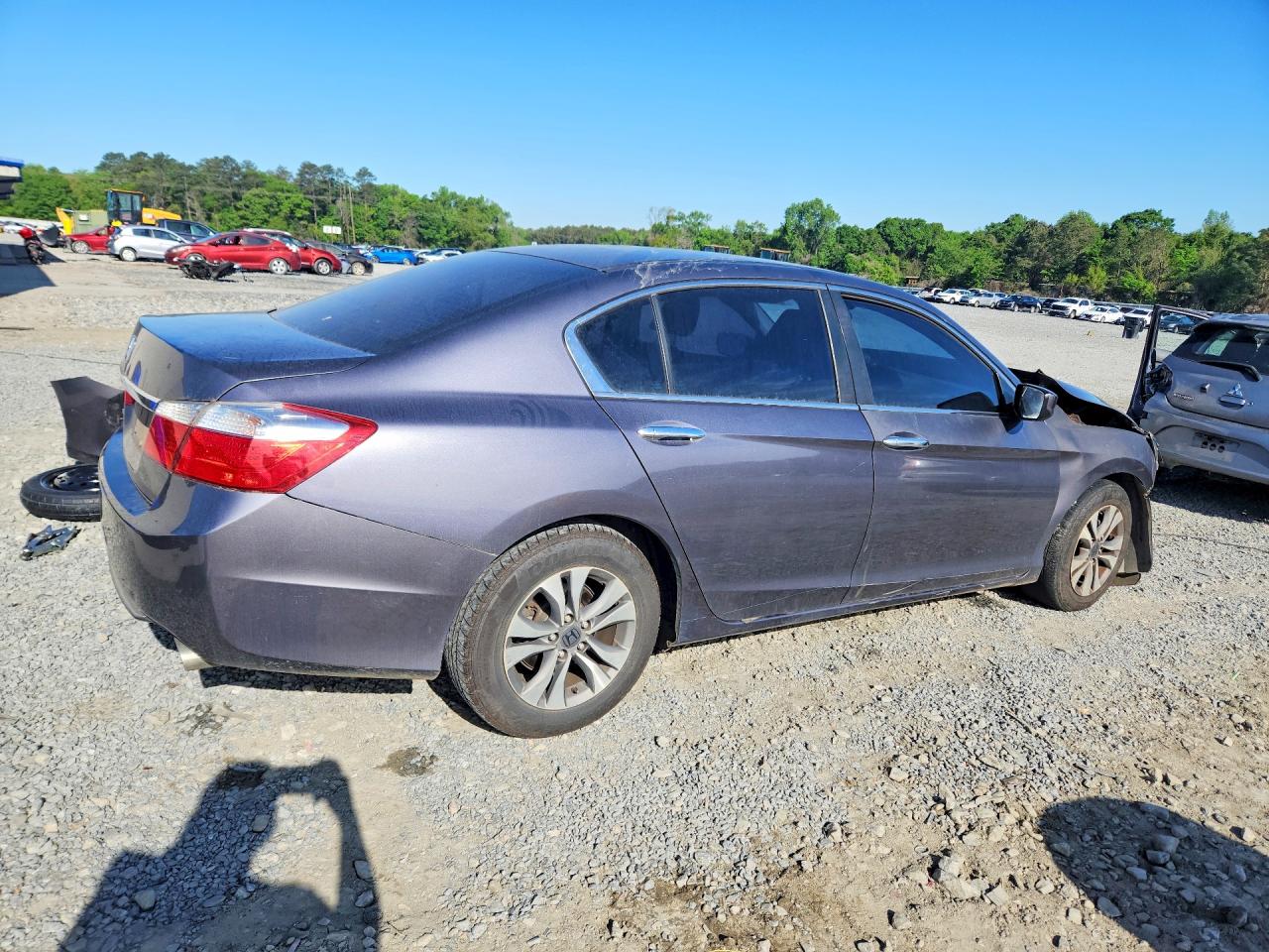 2015 Honda Accord Lx Серый vin: 1HGCR2F37FA263493