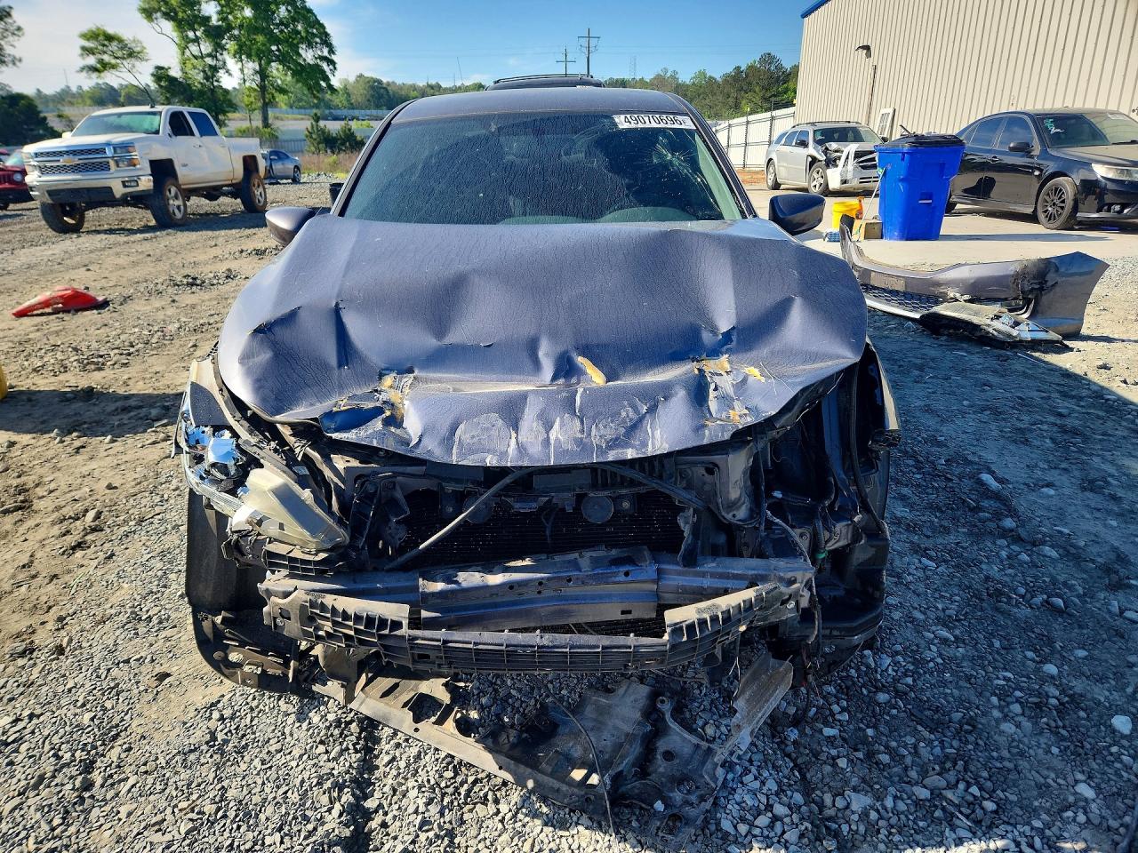 2015 Honda Accord Lx Серый vin: 1HGCR2F37FA263493