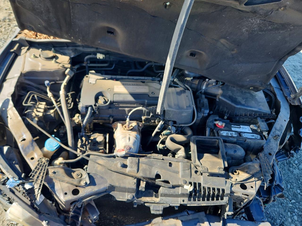2015 Honda Accord Lx Серый vin: 1HGCR2F37FA263493