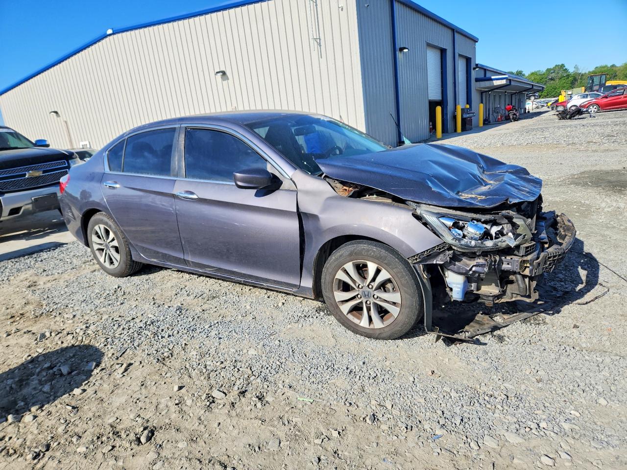 2015 Honda Accord Lx Серый vin: 1HGCR2F37FA263493