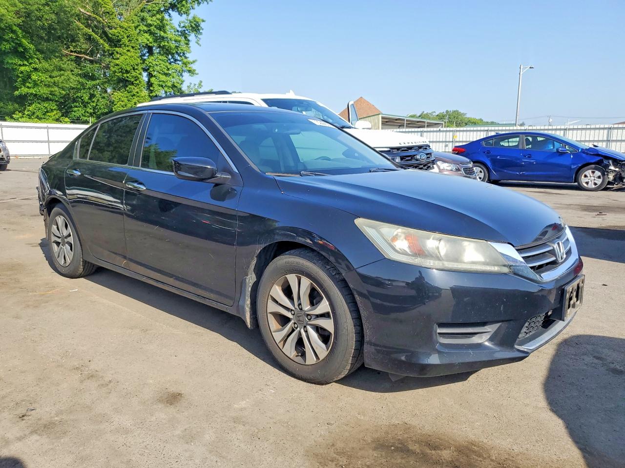 2015 Honda Accord Lx Черный vin: 1HGCR2F37FA265759