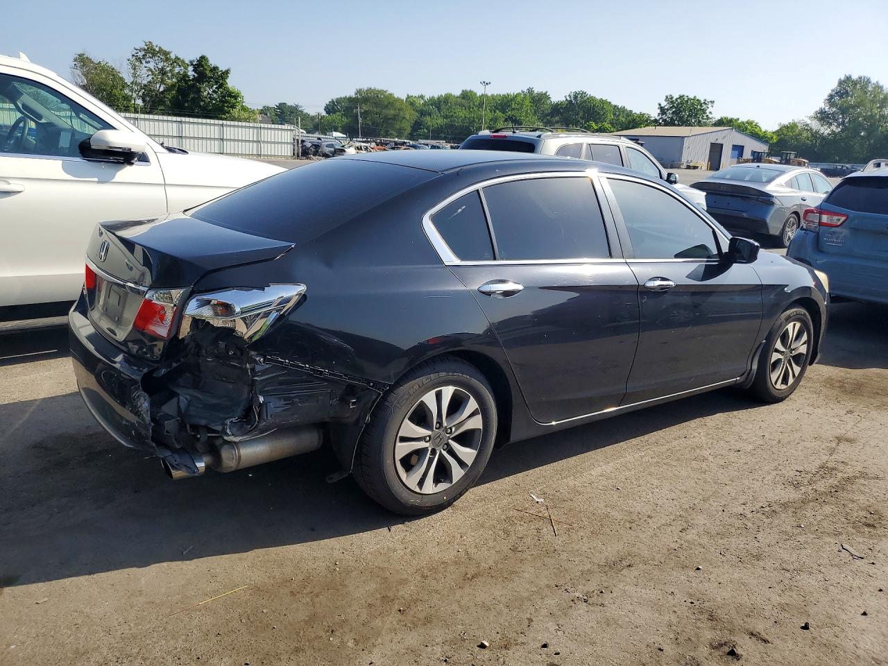 2015 Honda Accord Lx Черный vin: 1HGCR2F37FA265759