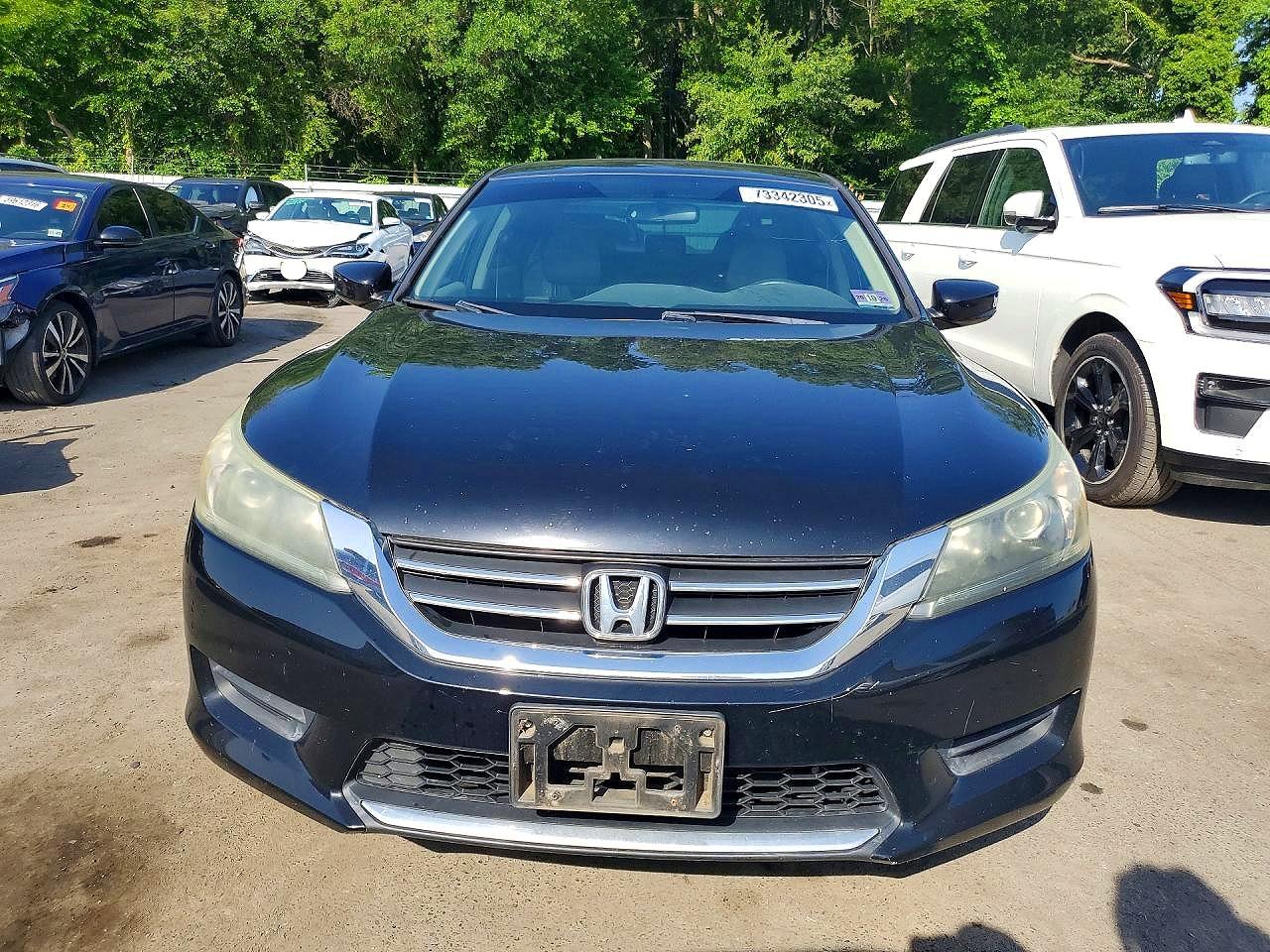 2015 Honda Accord Lx Черный vin: 1HGCR2F37FA265759