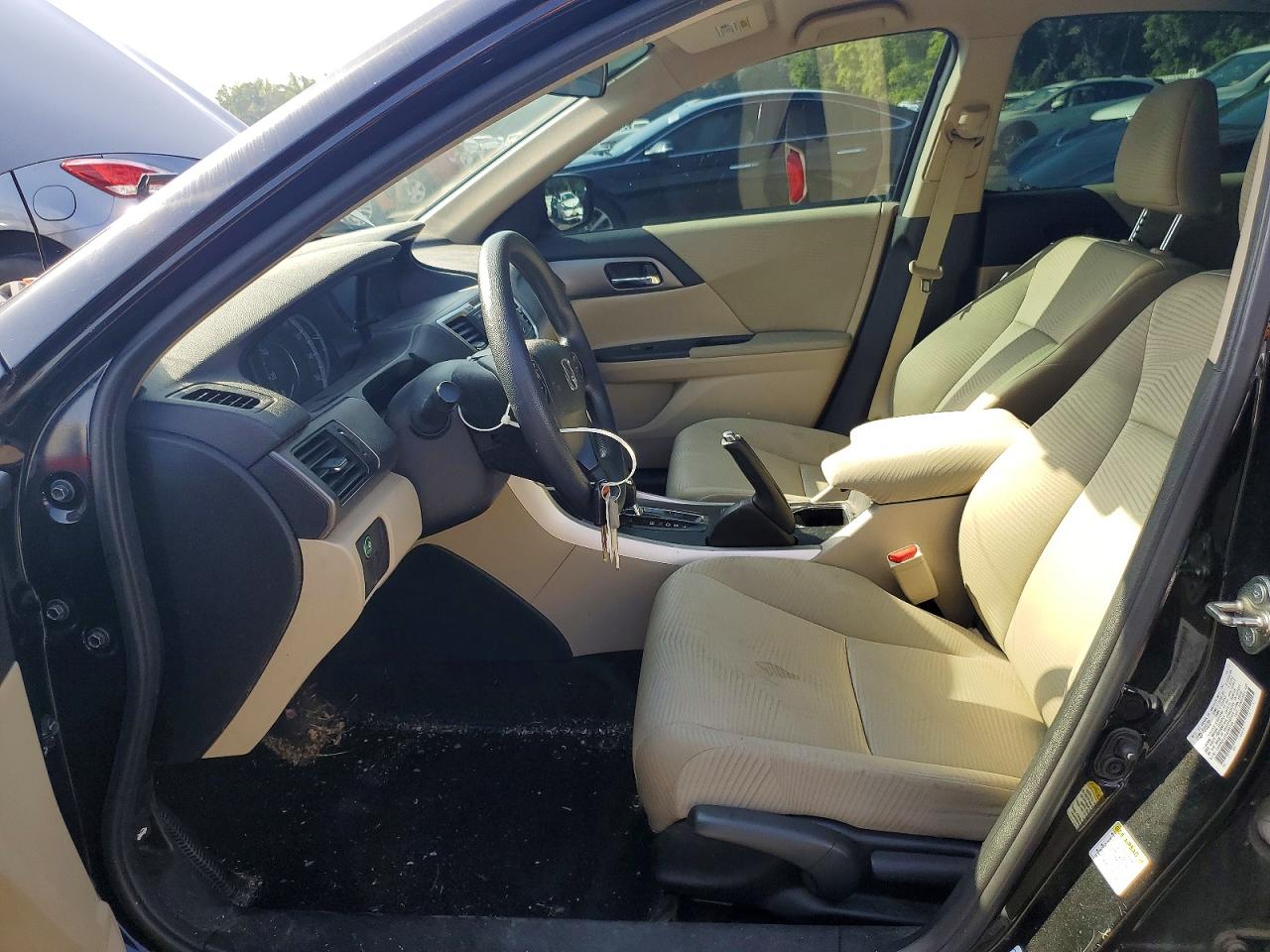 2015 Honda Accord Lx Черный vin: 1HGCR2F37FA265759