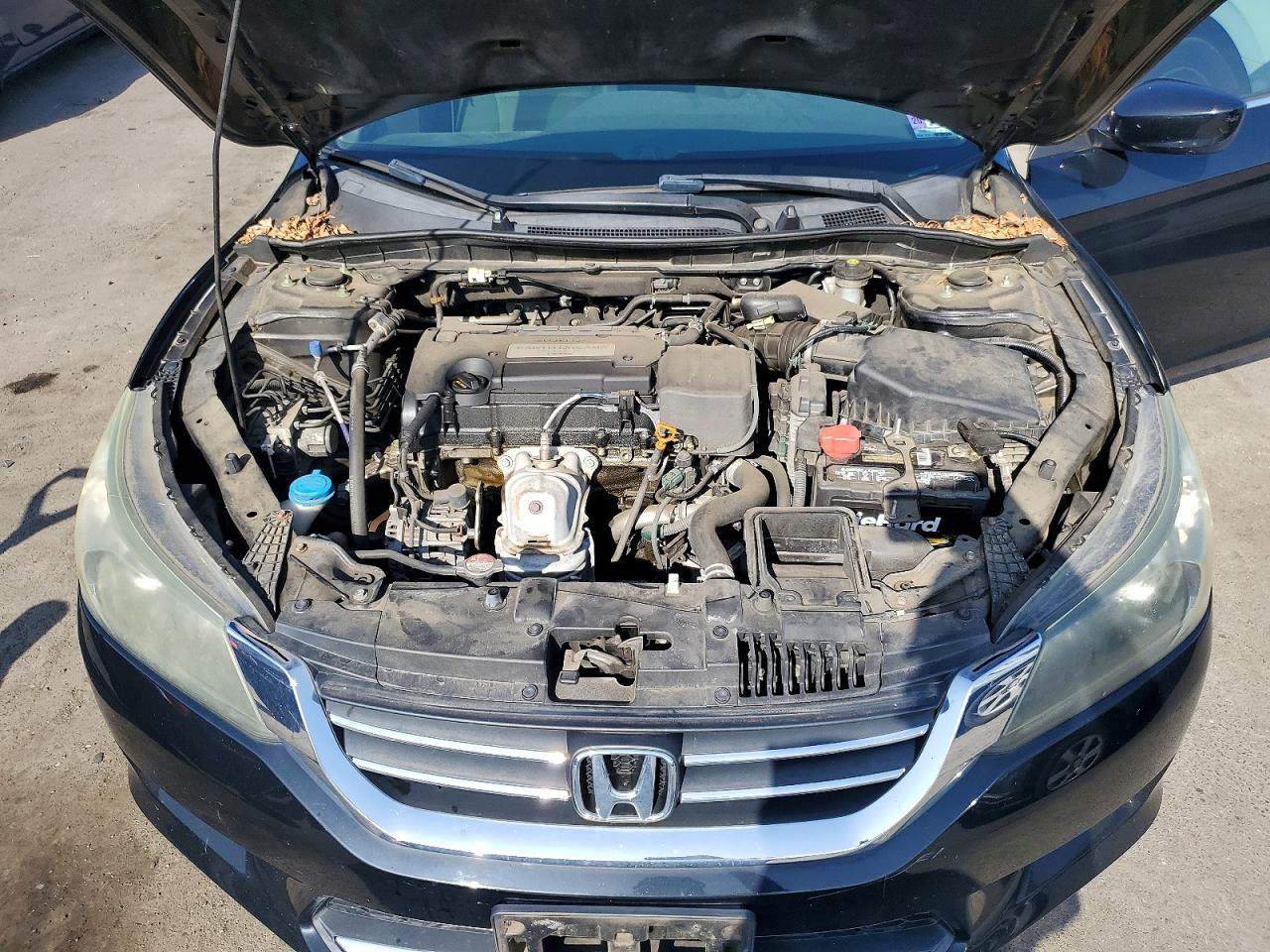 2015 Honda Accord Lx Черный vin: 1HGCR2F37FA265759