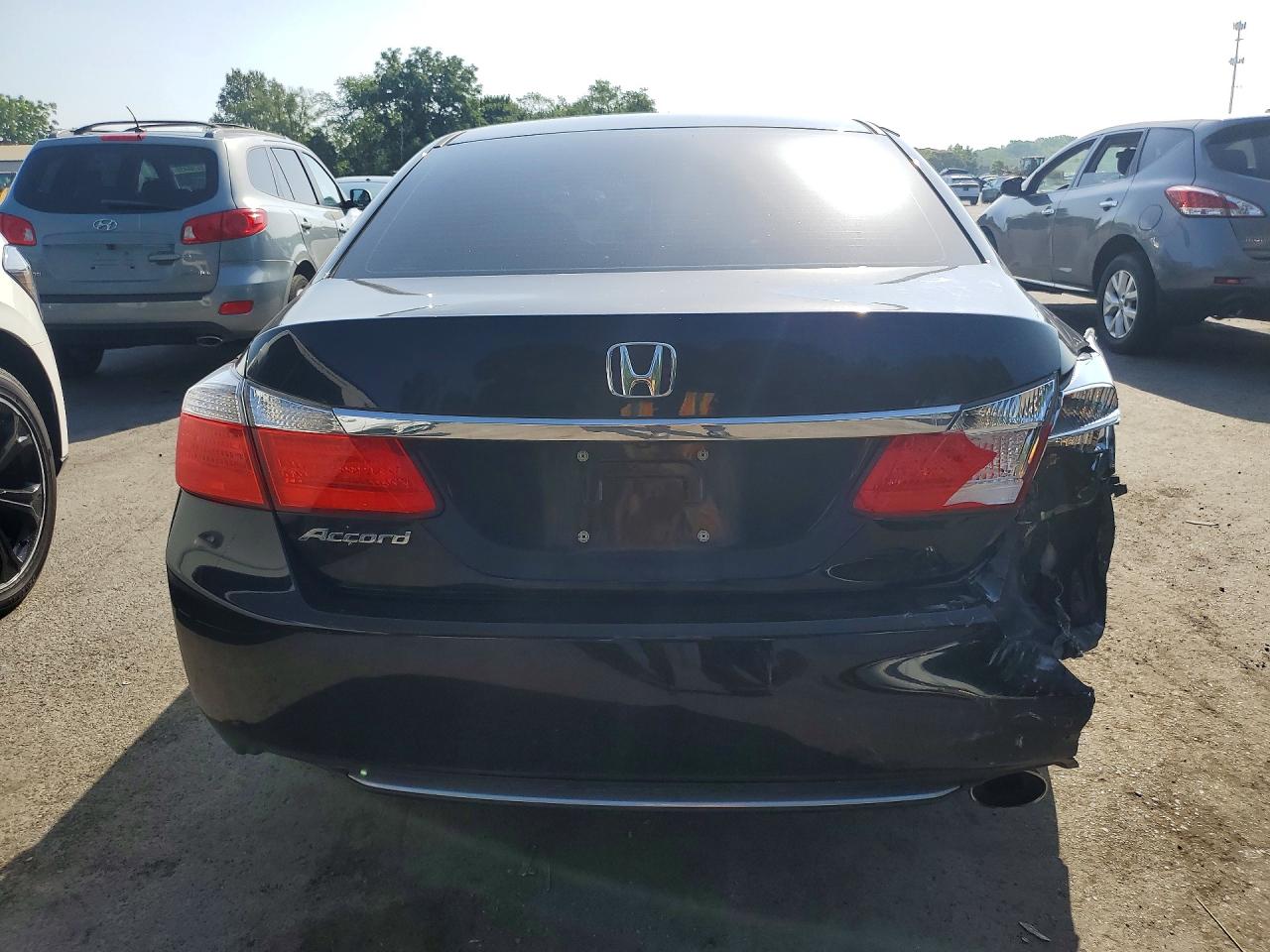 2015 Honda Accord Lx Черный vin: 1HGCR2F37FA265759