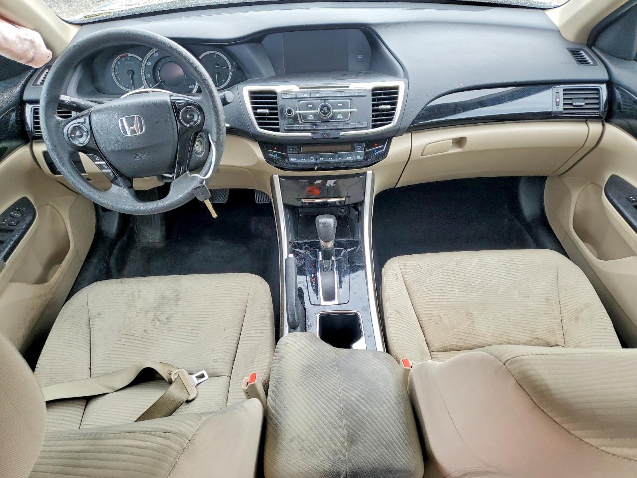 2016 Honda Accord Lx Beige vin: 1HGCR2F37GA171575