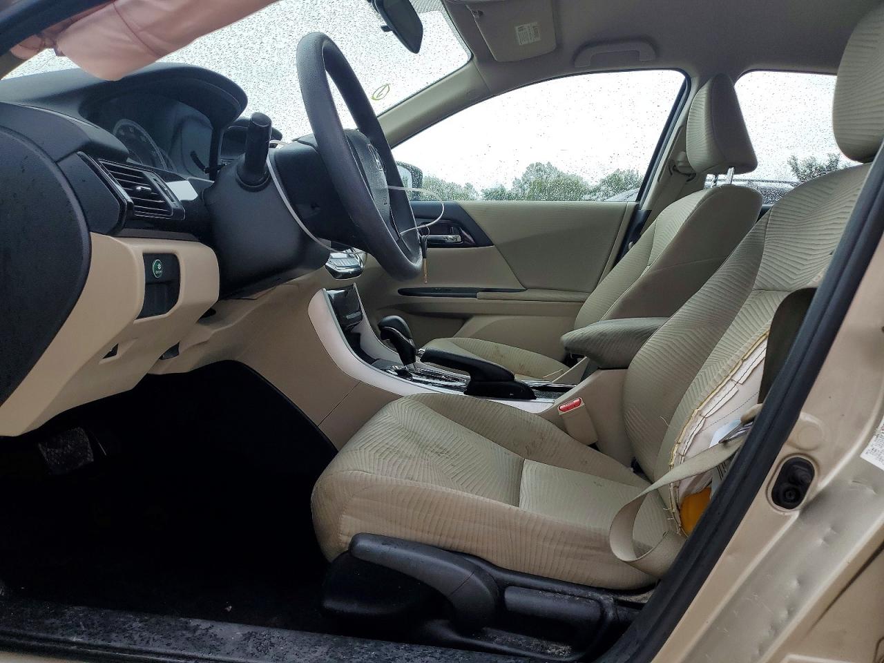 2016 Honda Accord Lx Beige vin: 1HGCR2F37GA171575