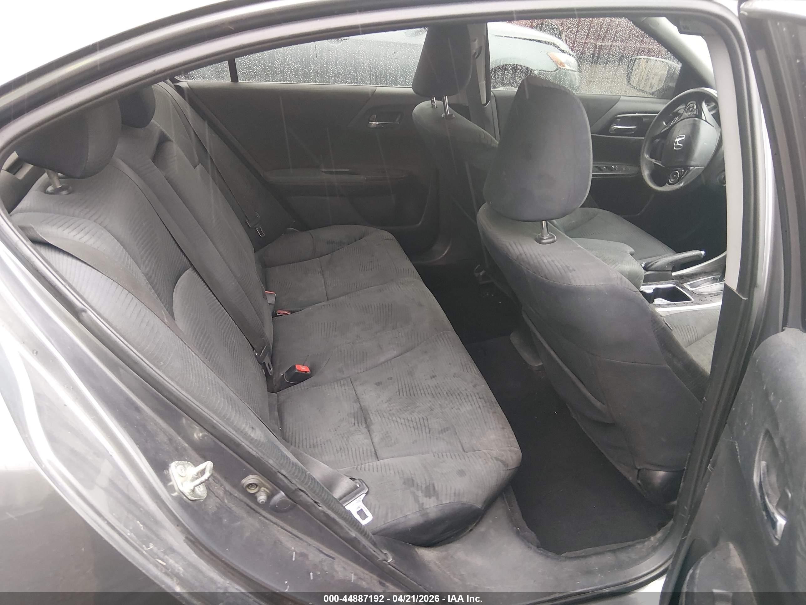 2016 Honda Accord Lx Серый vin: 1HGCR2F37GA208494