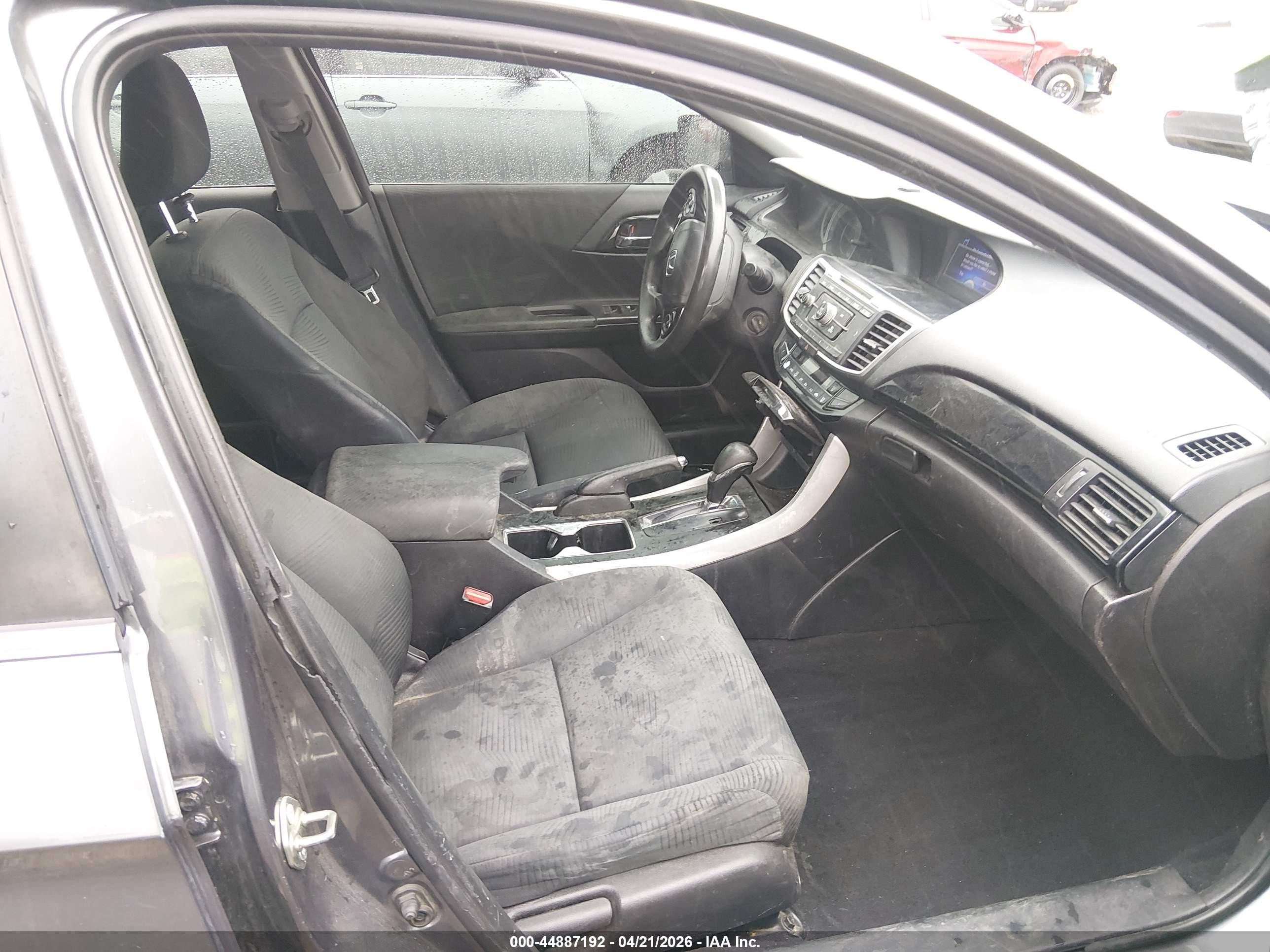 2016 Honda Accord Lx Серый vin: 1HGCR2F37GA208494