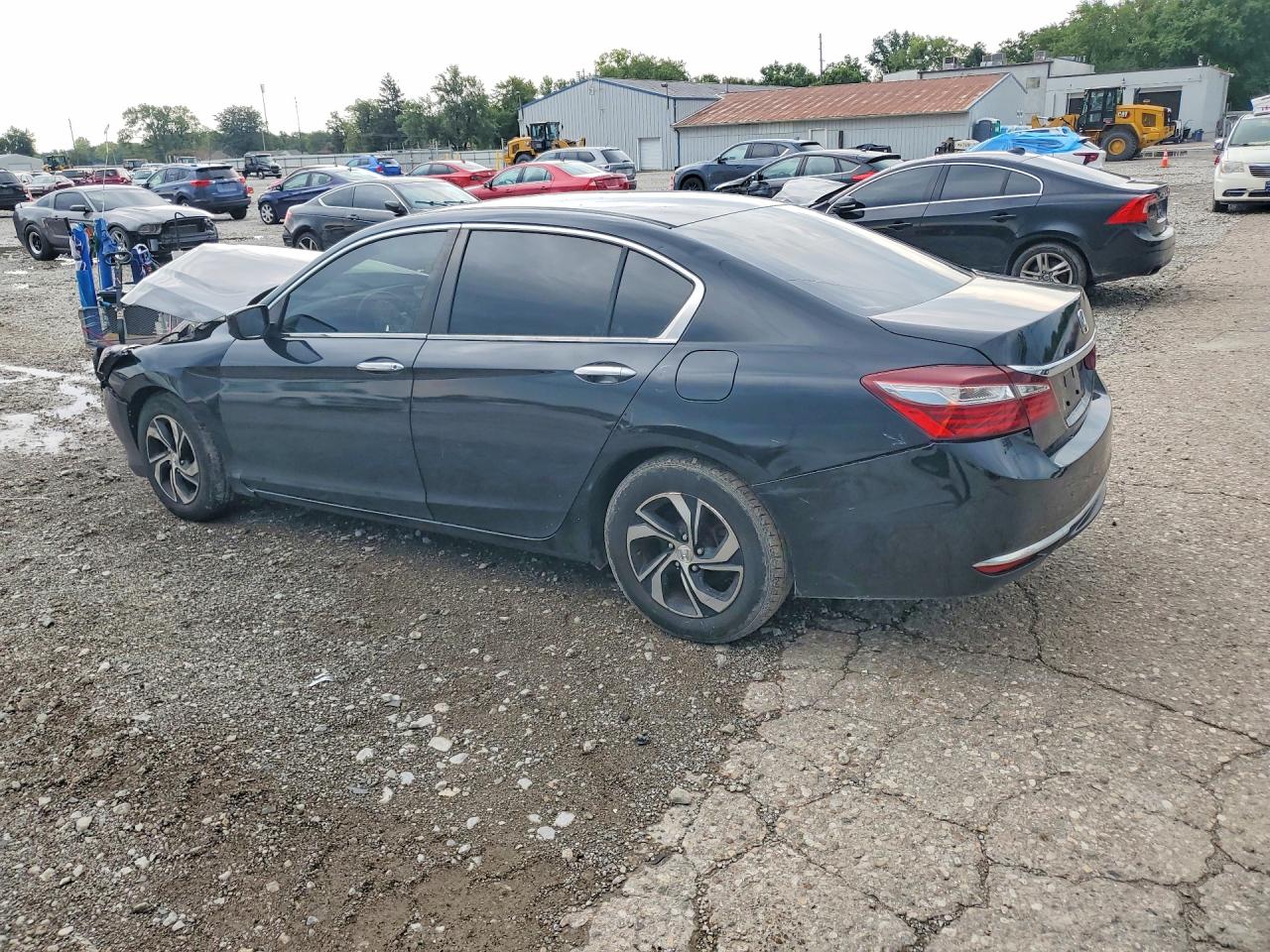 2017 Honda Accord Lx Black vin: 1HGCR2F37HA120465