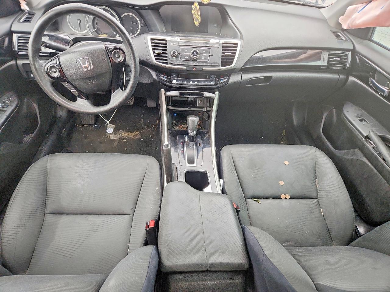 2017 Honda Accord Lx Черный vin: 1HGCR2F37HA262055
