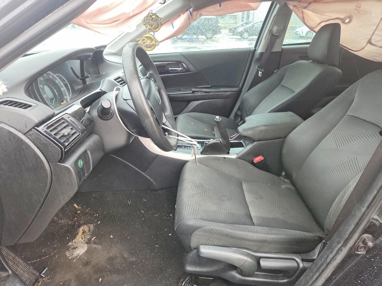 2017 Honda Accord Lx Черный vin: 1HGCR2F37HA262055