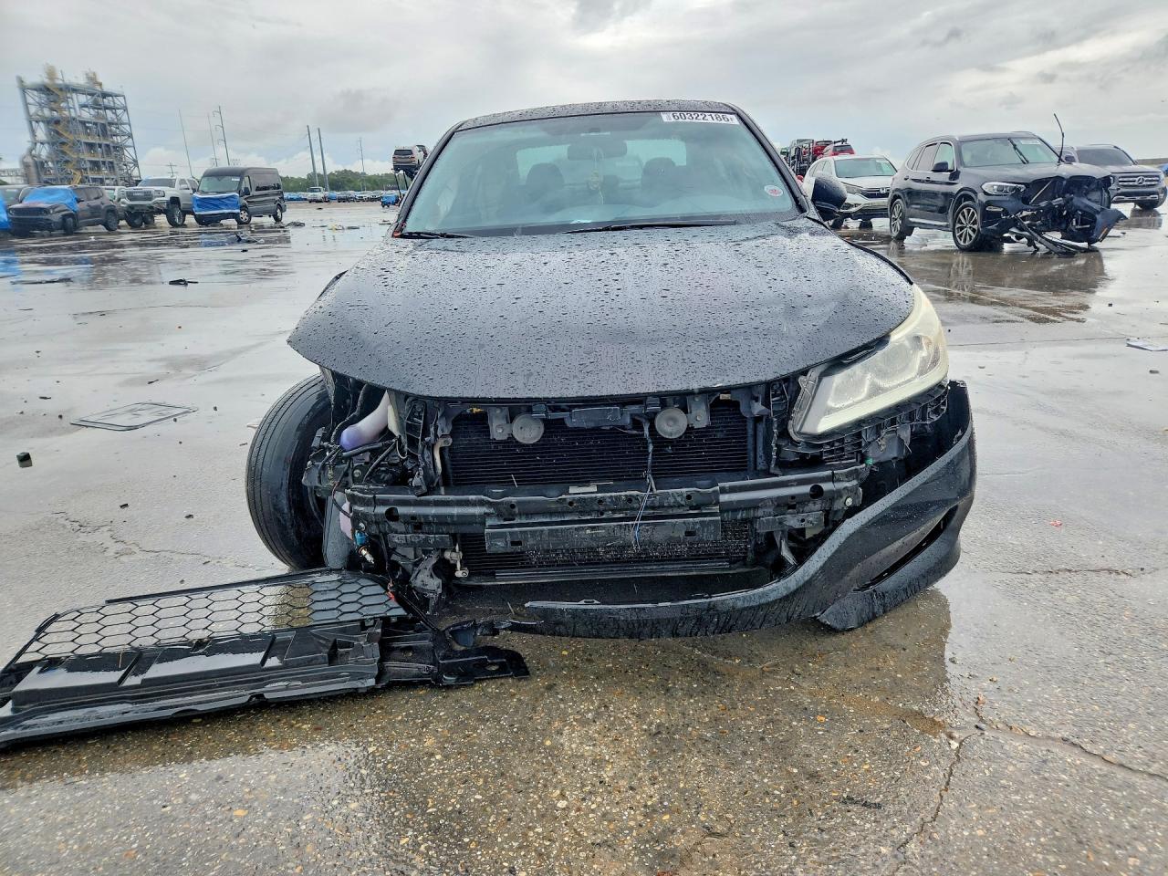 2017 Honda Accord Lx Черный vin: 1HGCR2F37HA262055