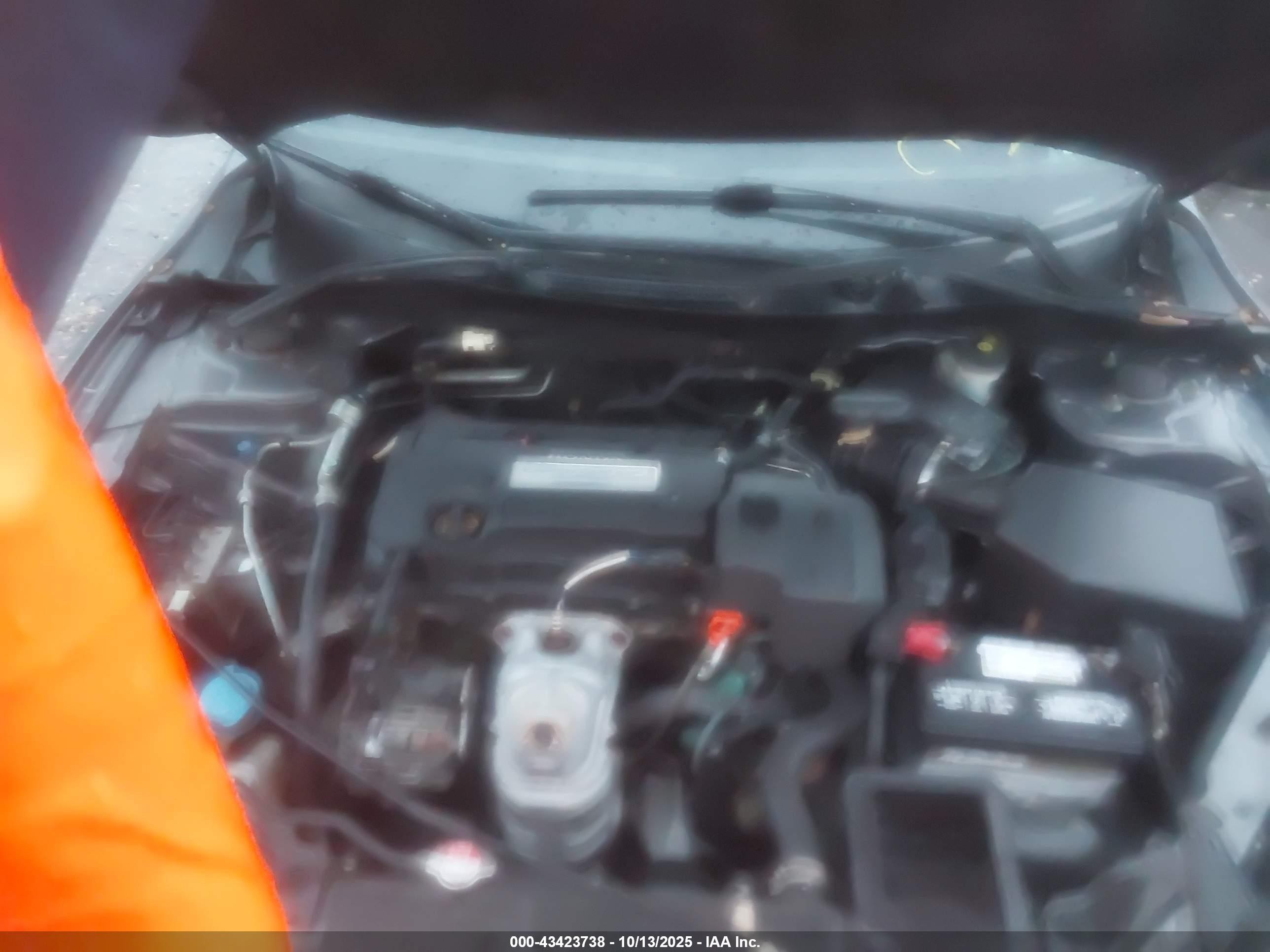 2013 Honda Accord Lx Серый vin: 1HGCR2F38DA005514