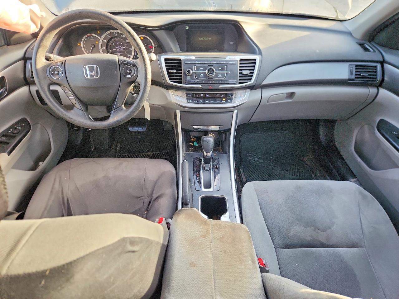 2013 Honda Accord Lx Gray vin: 1HGCR2F38DA015783