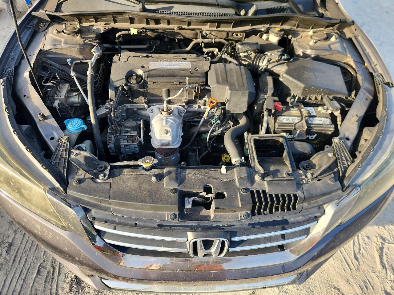 2013 Honda Accord Lx Gray vin: 1HGCR2F38DA015783