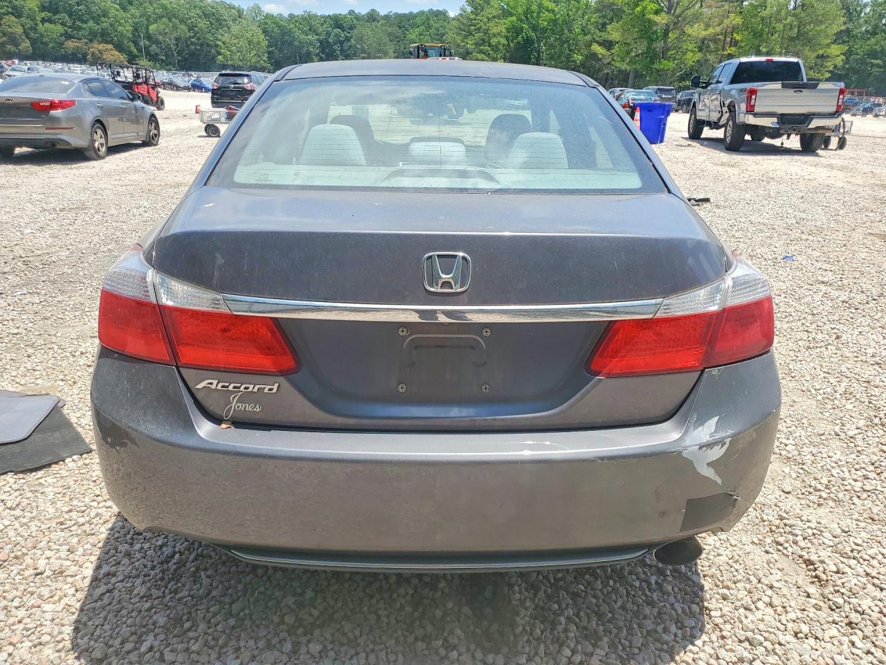 2013 Honda Accord Lx Gray vin: 1HGCR2F38DA022023