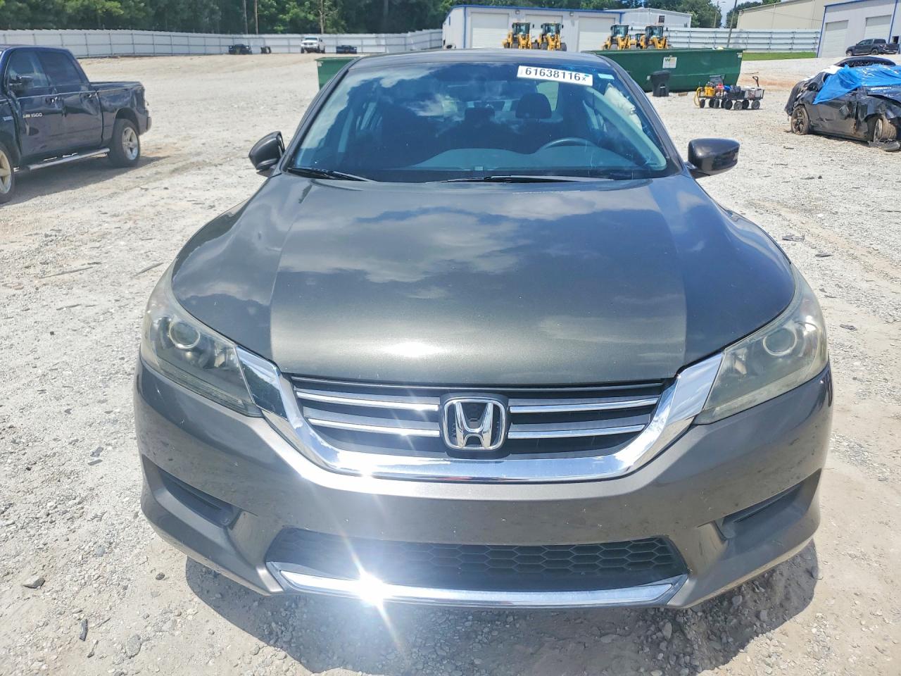 2013 Honda Accord Lx Gray vin: 1HGCR2F38DA024080