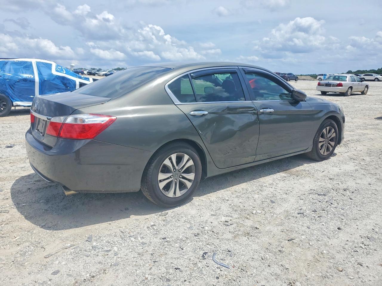 2013 Honda Accord Lx Gray vin: 1HGCR2F38DA024080