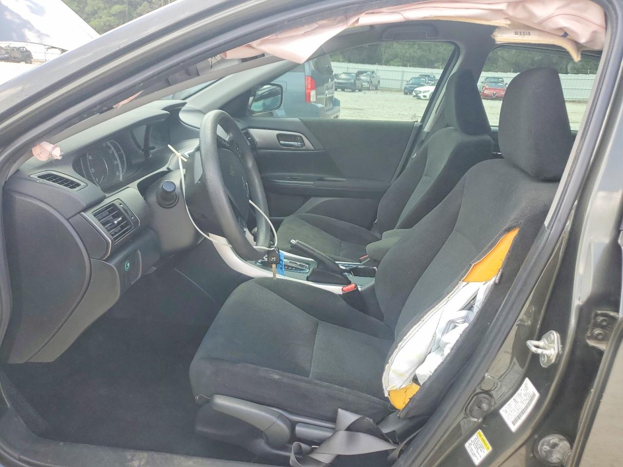 2013 Honda Accord Lx Gray vin: 1HGCR2F38DA024080
