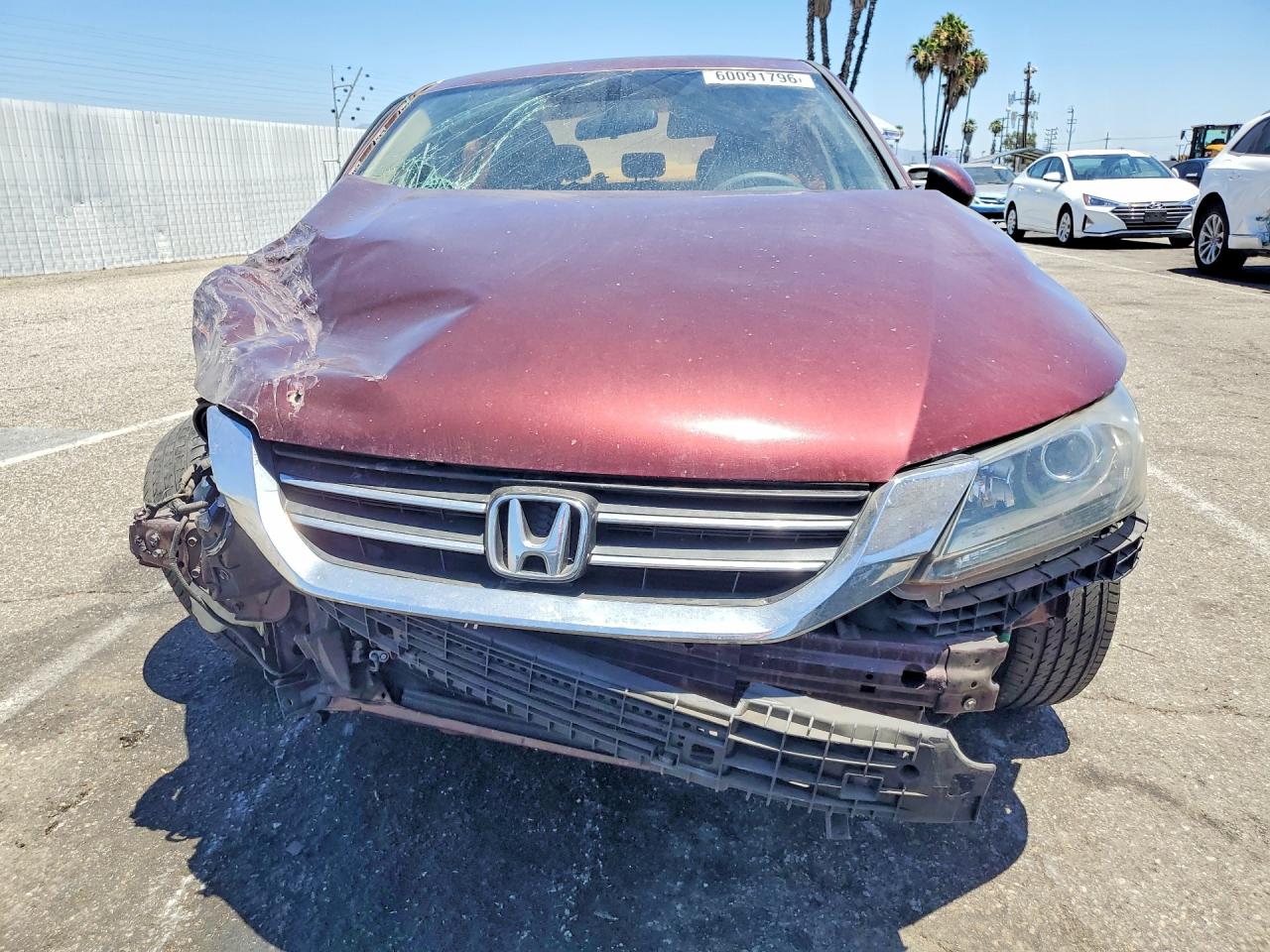 2013 Honda Accord Burgundy vin: 1HGCR2F38DA057435