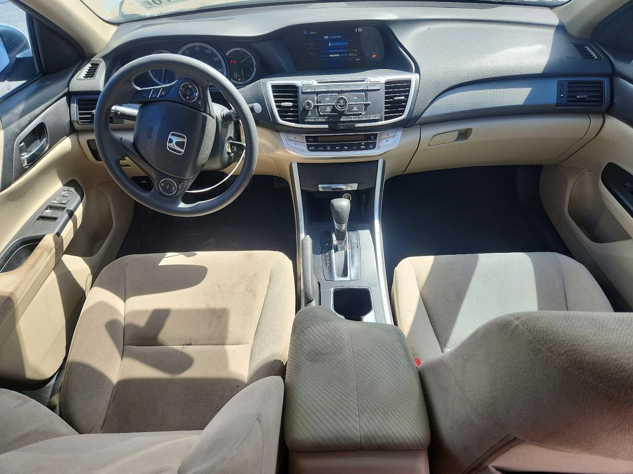 2013 Honda Accord Lx White vin: 1HGCR2F38DA084098