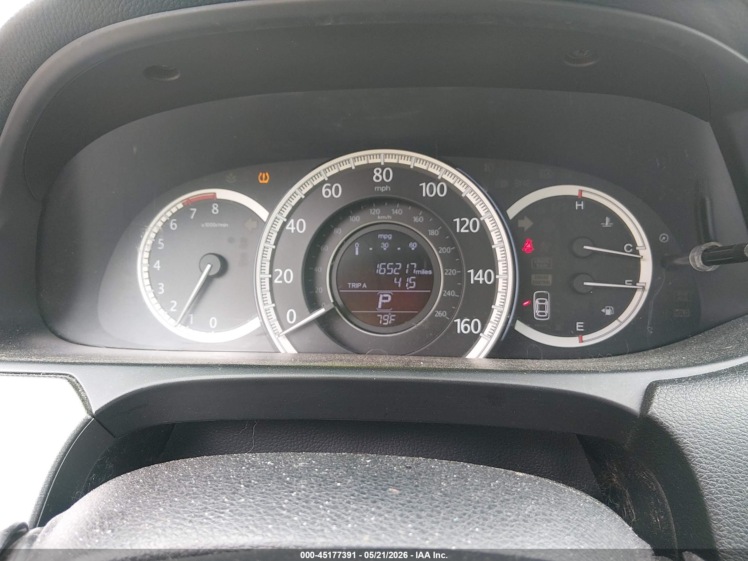 2013 Honda Accord Lx Blue vin: 1HGCR2F38DA090113