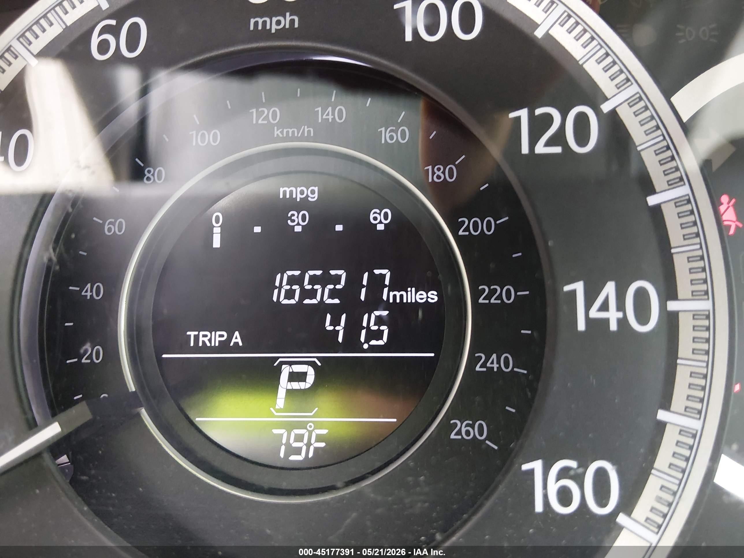 2013 Honda Accord Lx Blue vin: 1HGCR2F38DA090113